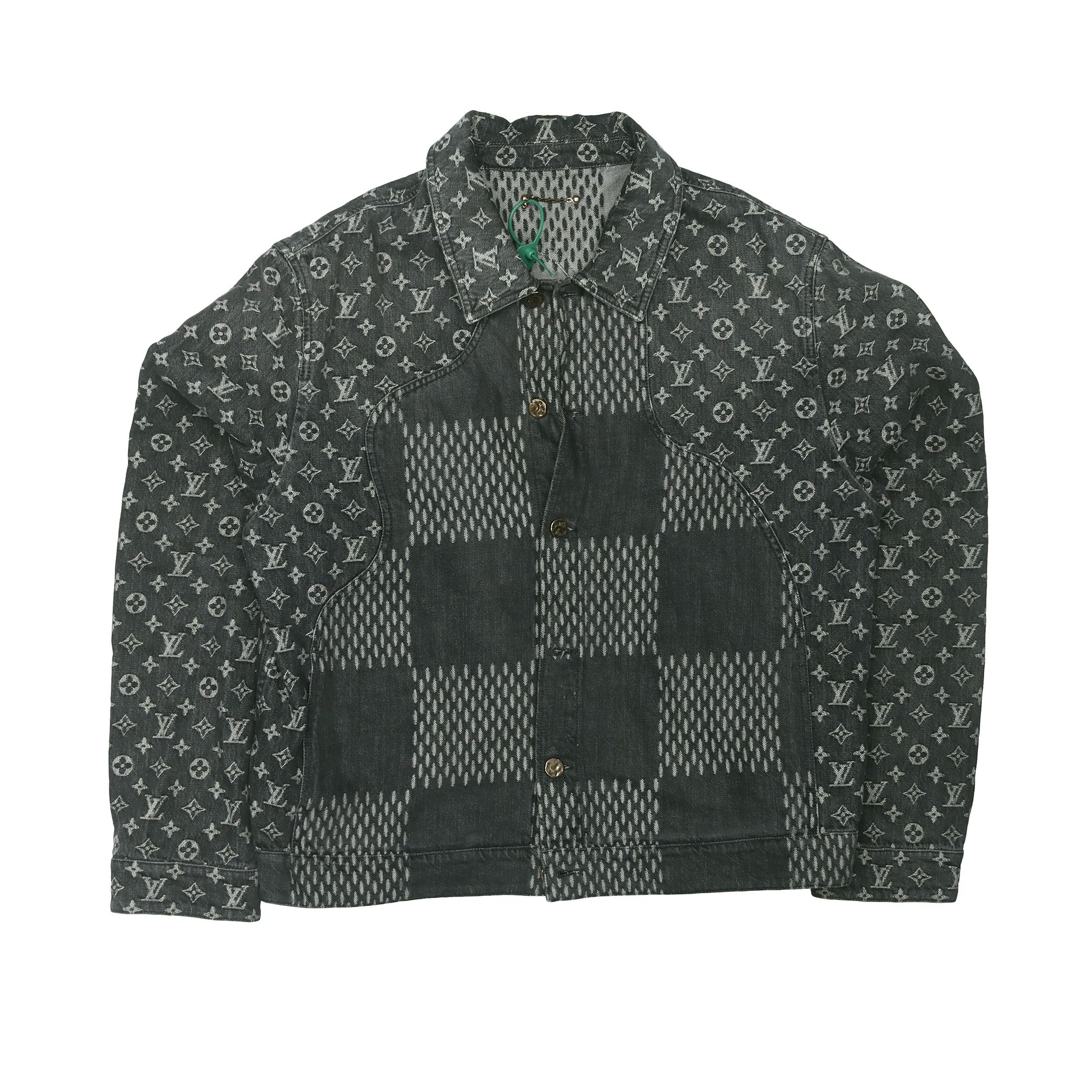 Louis Vuitton Louis Vuitton x Nigo LV2 Patchwork Denim Jacket 56 Size US XL / EU 56 / 4 - 1 Thumbnail