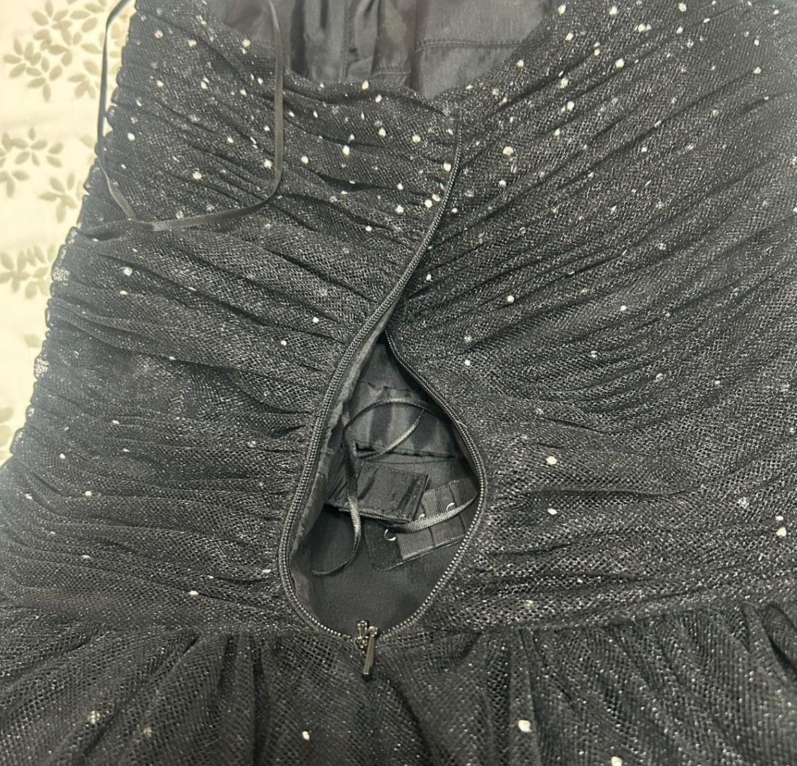 Other Ballgown sparkly black dress Size XS / US 0-2 / IT 36-38 - 3 Thumbnail