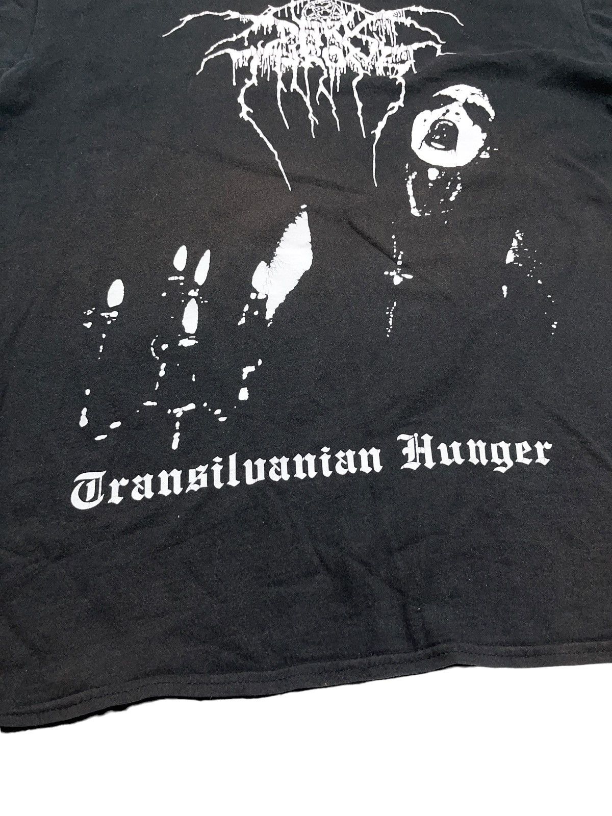 Band Tees Vintage Sun Faded Darkthrone Transilvanian Hunger T-shirt Size US XL / EU 56 / 4 - 4 Thumbnail