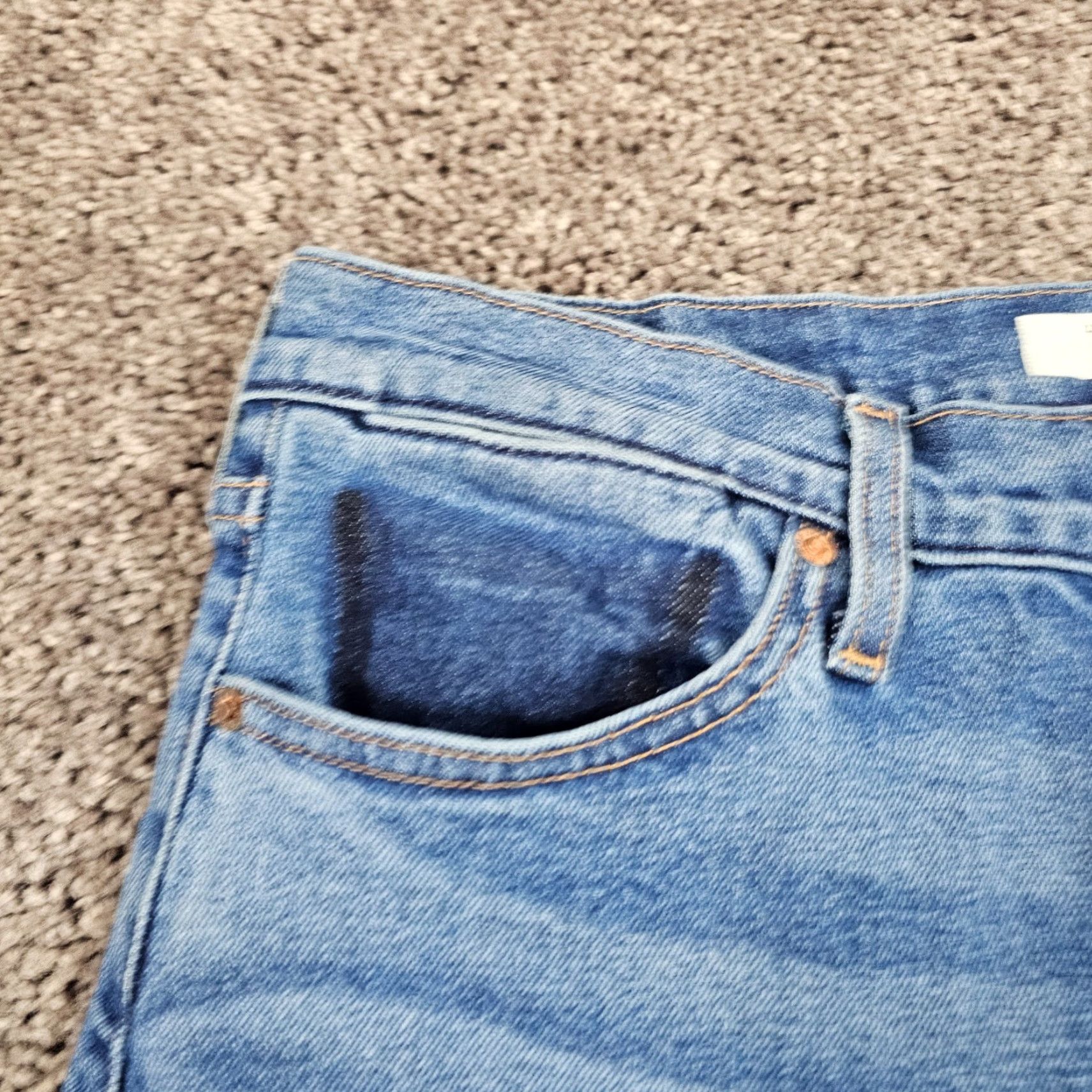 Levi's Levi's 510 Jeans Mens 33 (31x34) Slim Skinny Leg Stretch Blue Denim Size US 31 - 3 Thumbnail