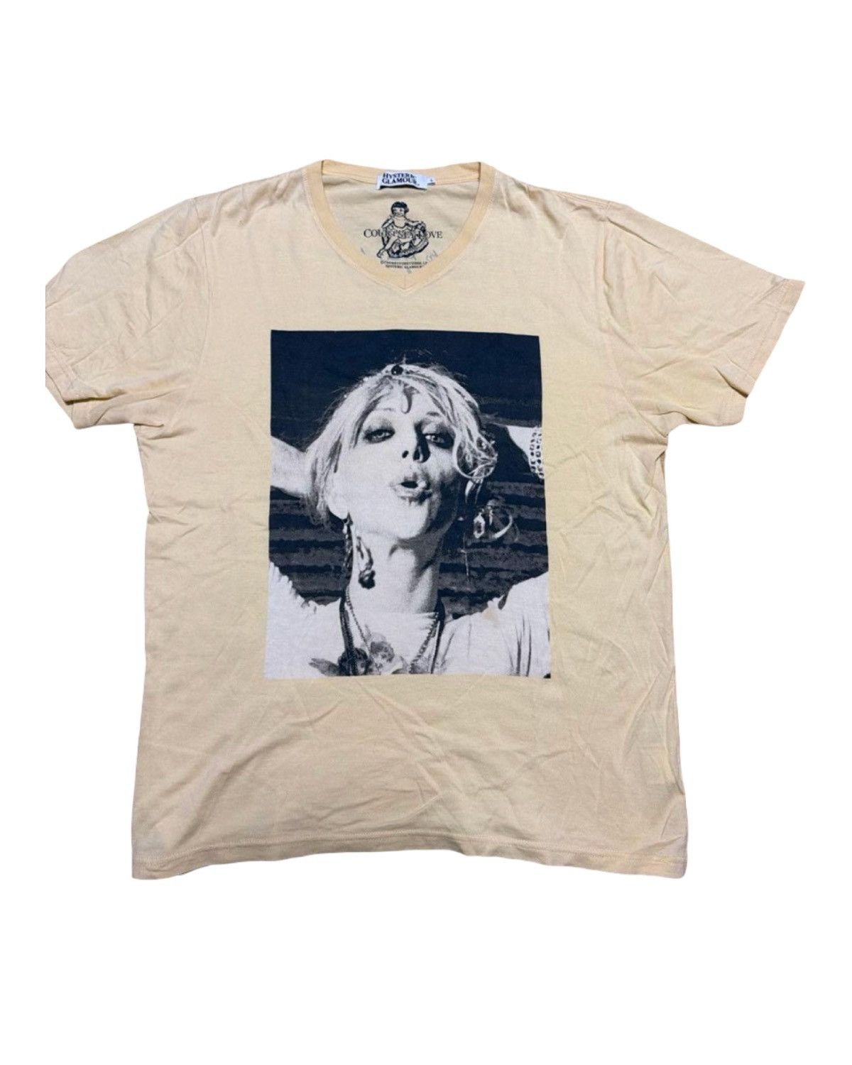 Hysteric Glamour Hysteric Glamour Courtney Love Lick Me Tee Size