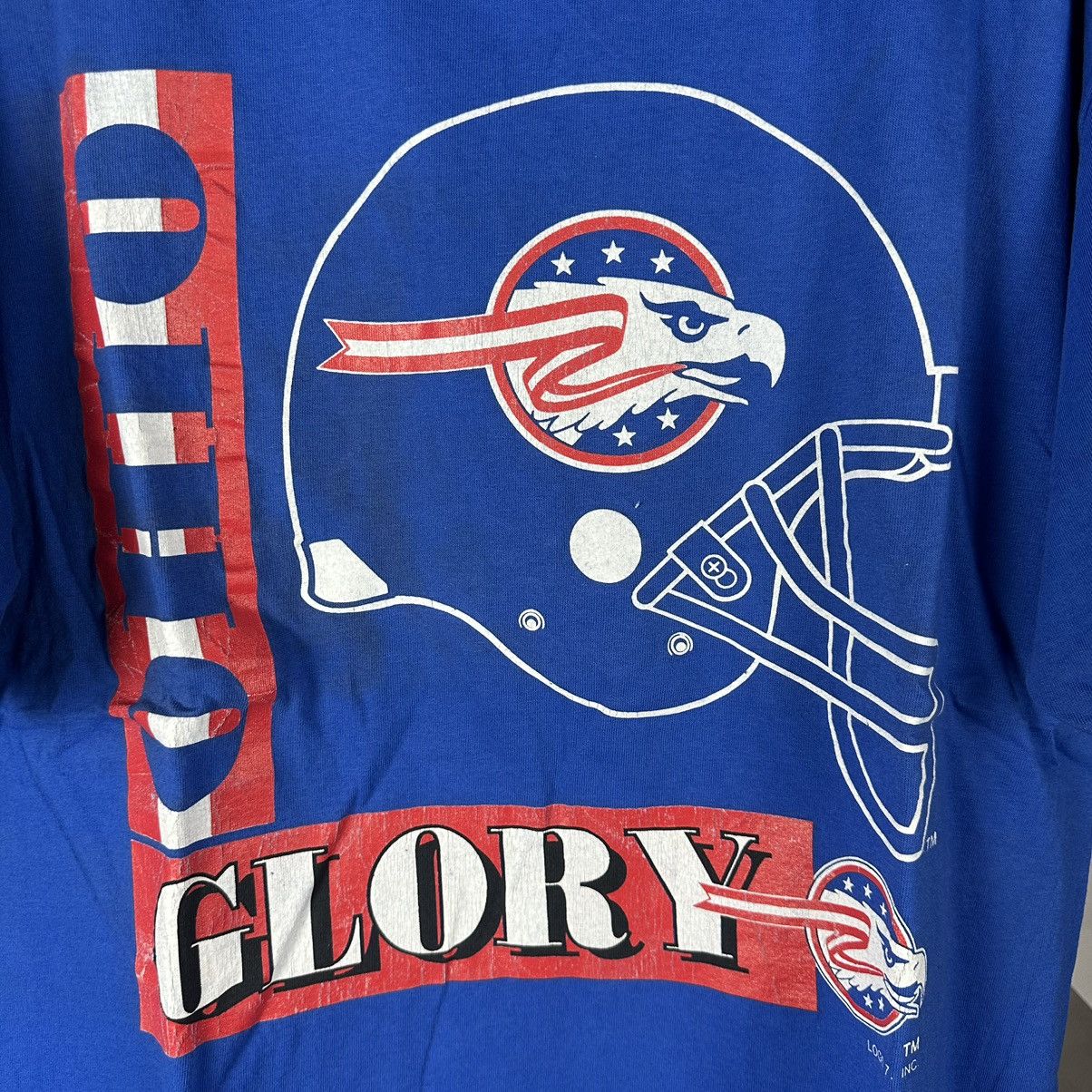 NFL × Vintage Vintage 90s Ohio Glory World League Football WLAF T-shirt Size US XXL / EU 58 / 5 - 3 Thumbnail
