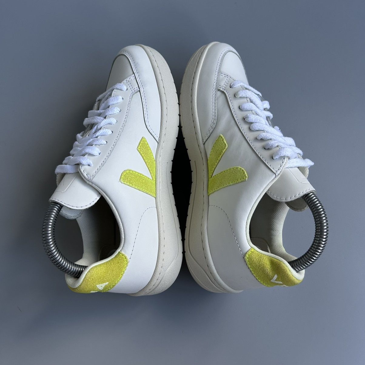 Veja Veja V-12 Leather Low Top Sneakers Shoes y2k premiata vibe Size US 6 / IT 36 - 10 Thumbnail
