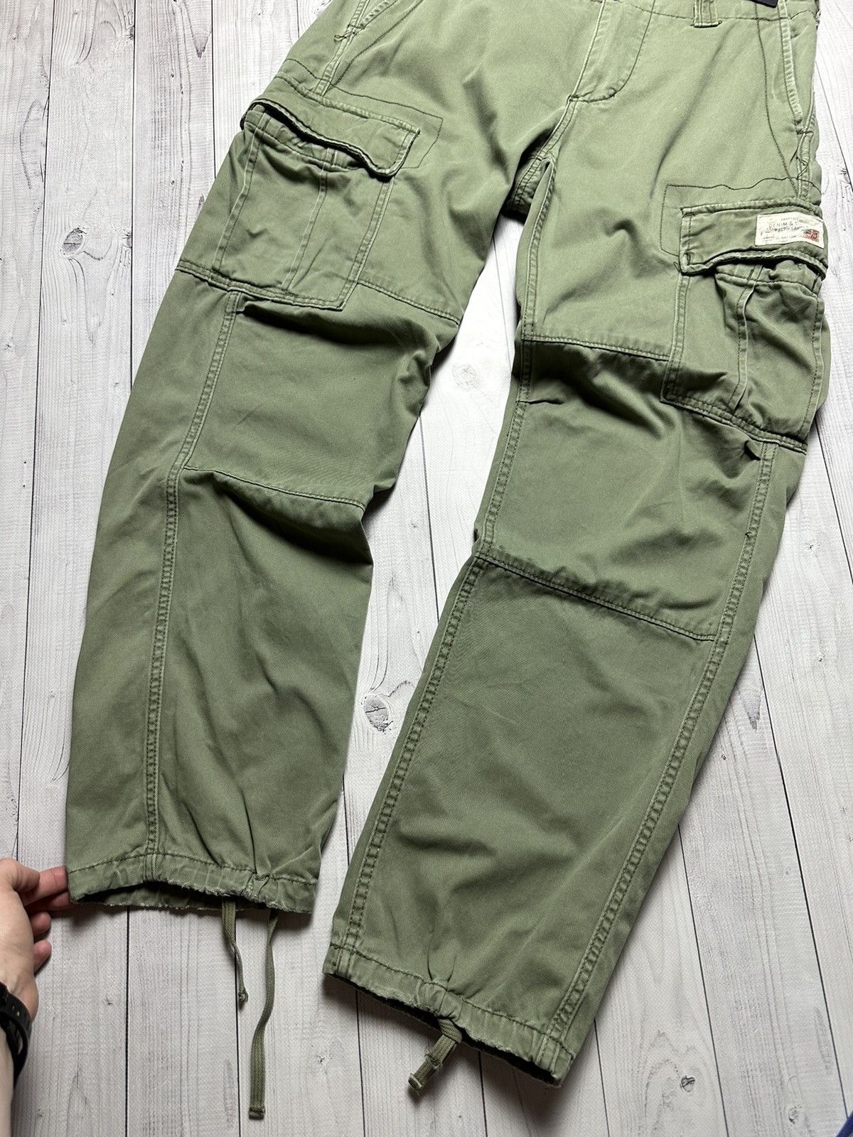 Vintage Vintage Polo Ralph Lauren Pants Y2K aviator pocket size 30 Size US 30 / EU 46 - 2 Thumbnail