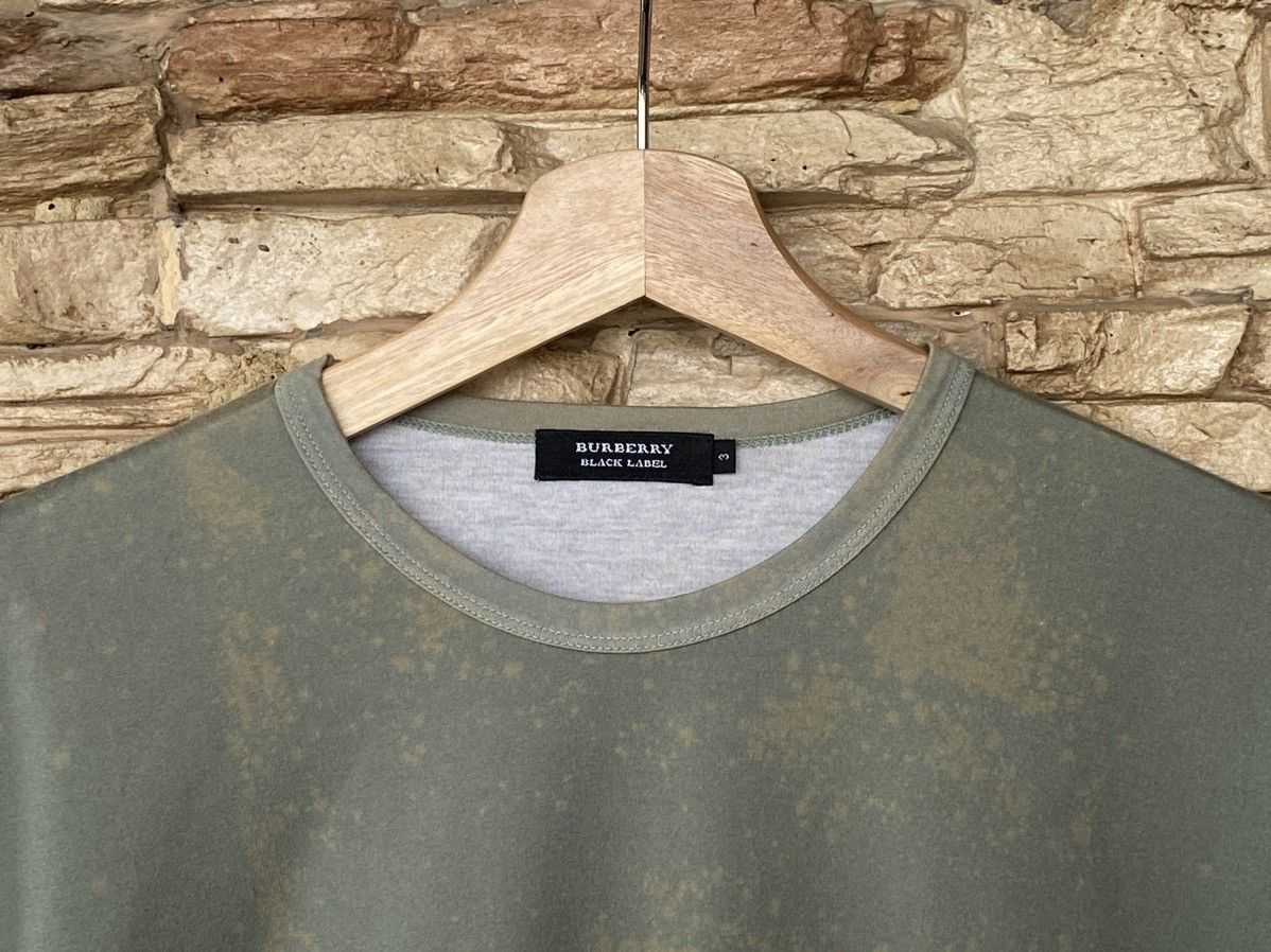 Burberry 🔥 Rare Faded Distressed Burberry Black Label Tee Tshirt Size US M / EU 48-50 / 2 - 2 Thumbnail