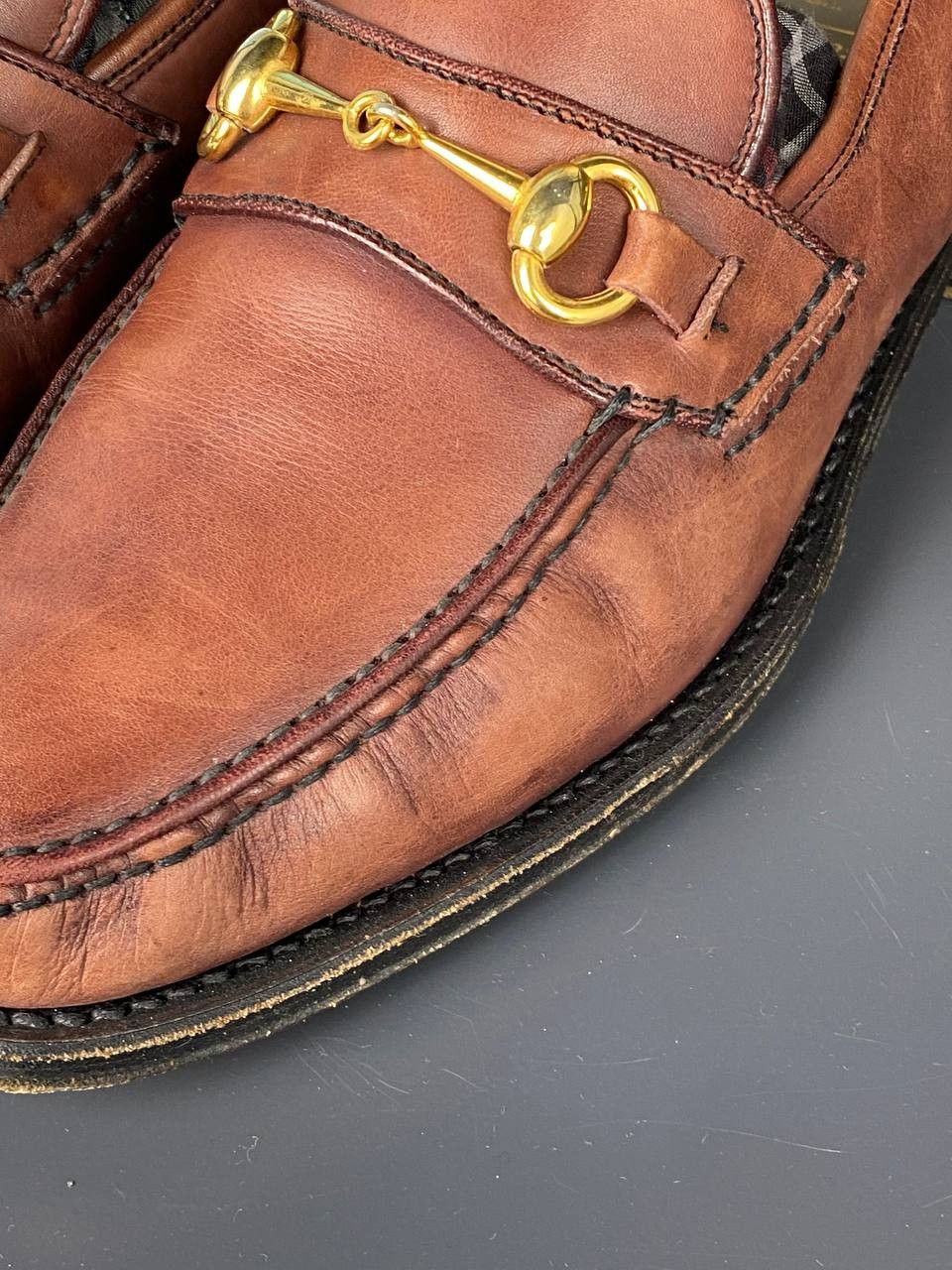 Church's Handmade Churchs gold horsebit loafers, Made in Italy Size US 8 / EU 41 - 6 Thumbnail