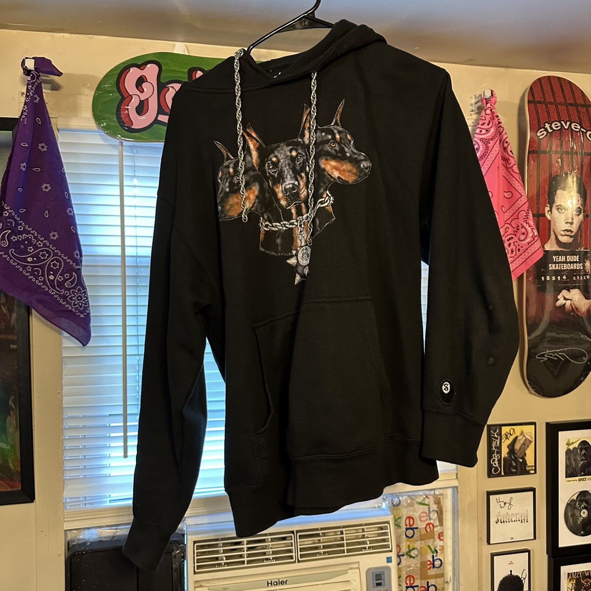 Section 8 Section 8: 3 Headed Doberman Chain Hoodie Size US M / EU 48-50 / 2 - 1 Thumbnail