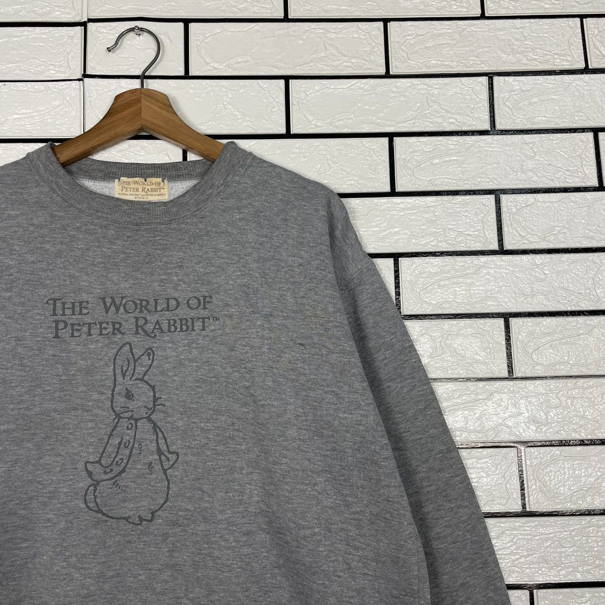 Japanese Brand The World Of Petter Rabbit Crewneck Sweatshirt Size US M / EU 48-50 / 2 - 5 Thumbnail