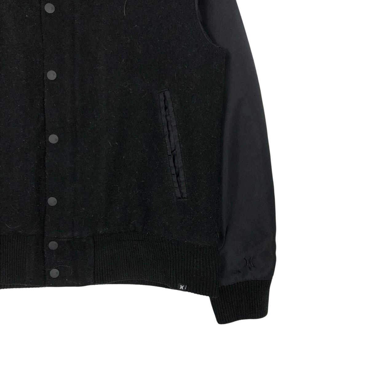 Japanese Brand 🔥RICH BLACK BOMBER JACKET DESIGN HURLEY ISSEY MIYAKE Size US M / EU 48-50 / 2 - 7 Thumbnail