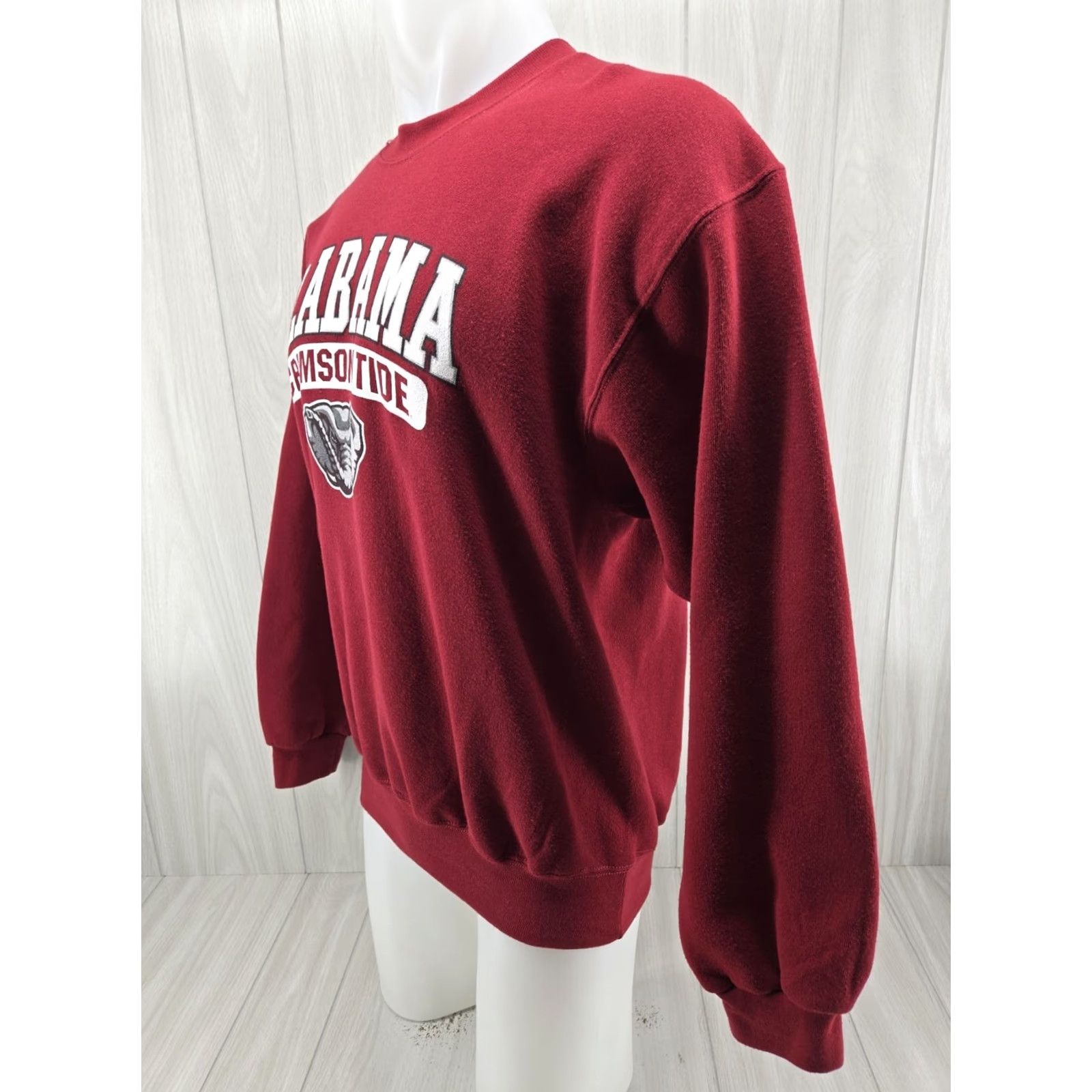 Vintage VINTAGE University of Alabama Men's Sweatshirt Crimson Tide Size L Size US L / EU 52-54 / 3 - 4 Thumbnail