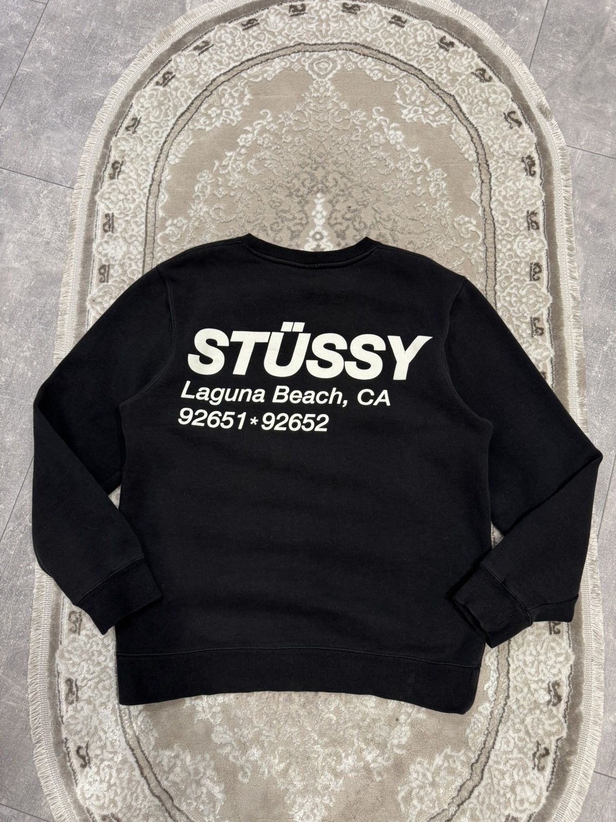 VINTAGE STUSSY BIG LOGO CREWNECK SWEATSHIRTS