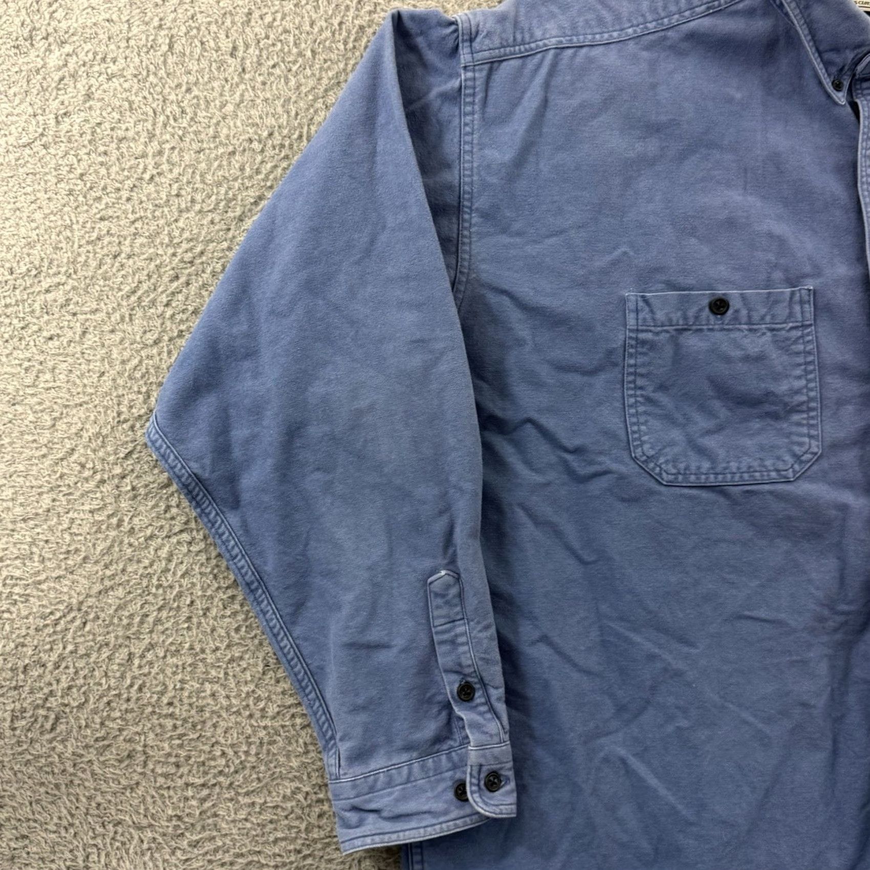 Vintage VINTAGE LL Bean Shirt Mens 2XL Tall Blue Button Chamois Flannel 90s Hunting USA Size US XXL / EU 58 / 5 - 4 Thumbnail