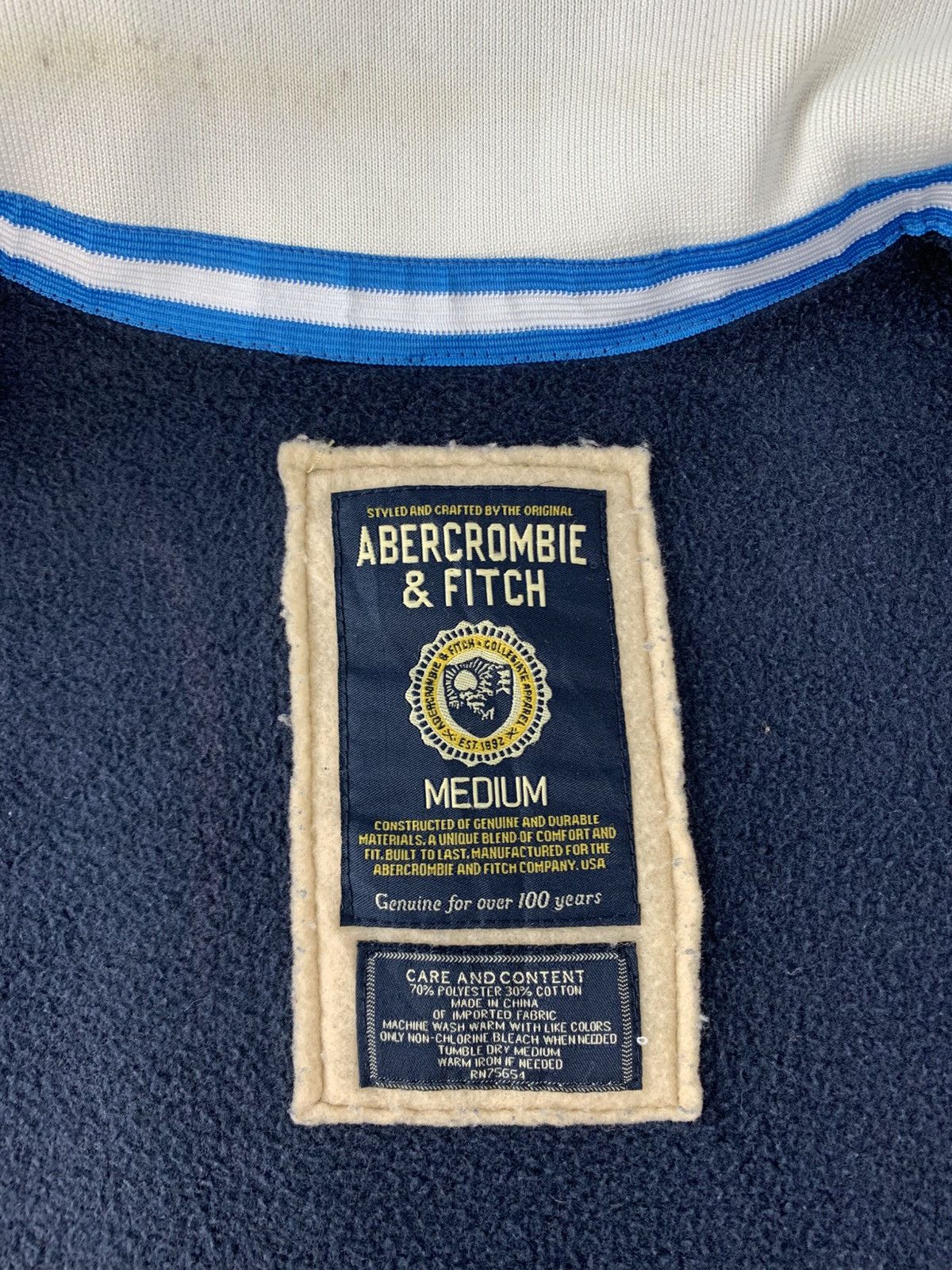 Abercrombie & Fitch y2k Abercrombie & Fitch Spell Out Jacket Double Pocket Size US M / EU 48-50 / 2 - 7 Thumbnail