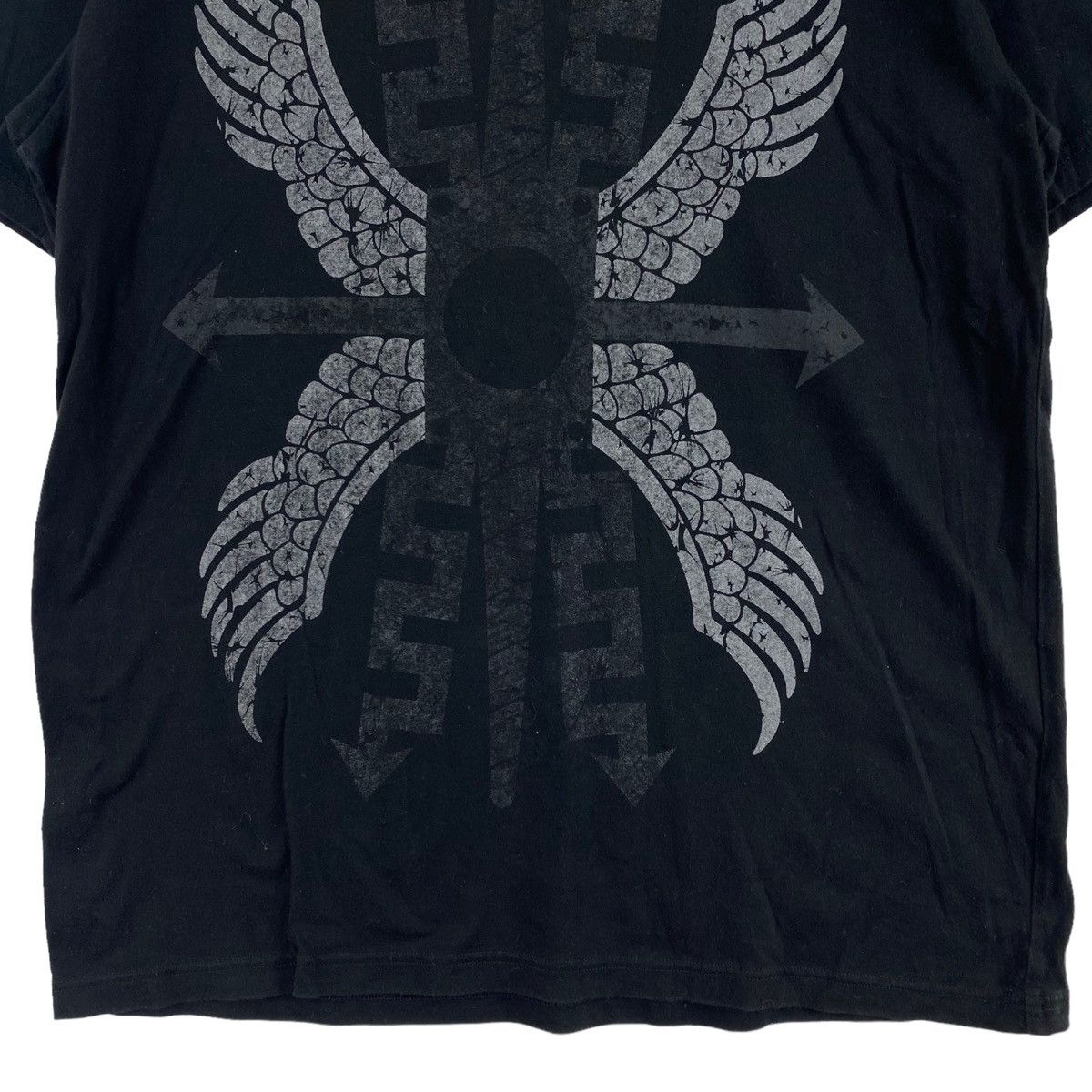 Japanese Brand FULLCOUNT Jeans Japanese Brand Big Print Design Black Short Size US M / EU 48-50 / 2 - 3 Thumbnail