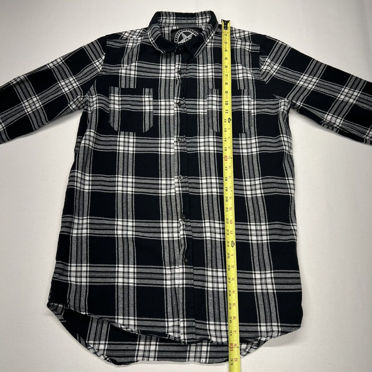 Other Black Craft Cult Flannel Shirt Black Plaid Button Up Graphic Size US L / EU 52-54 / 3 - 18 Thumbnail