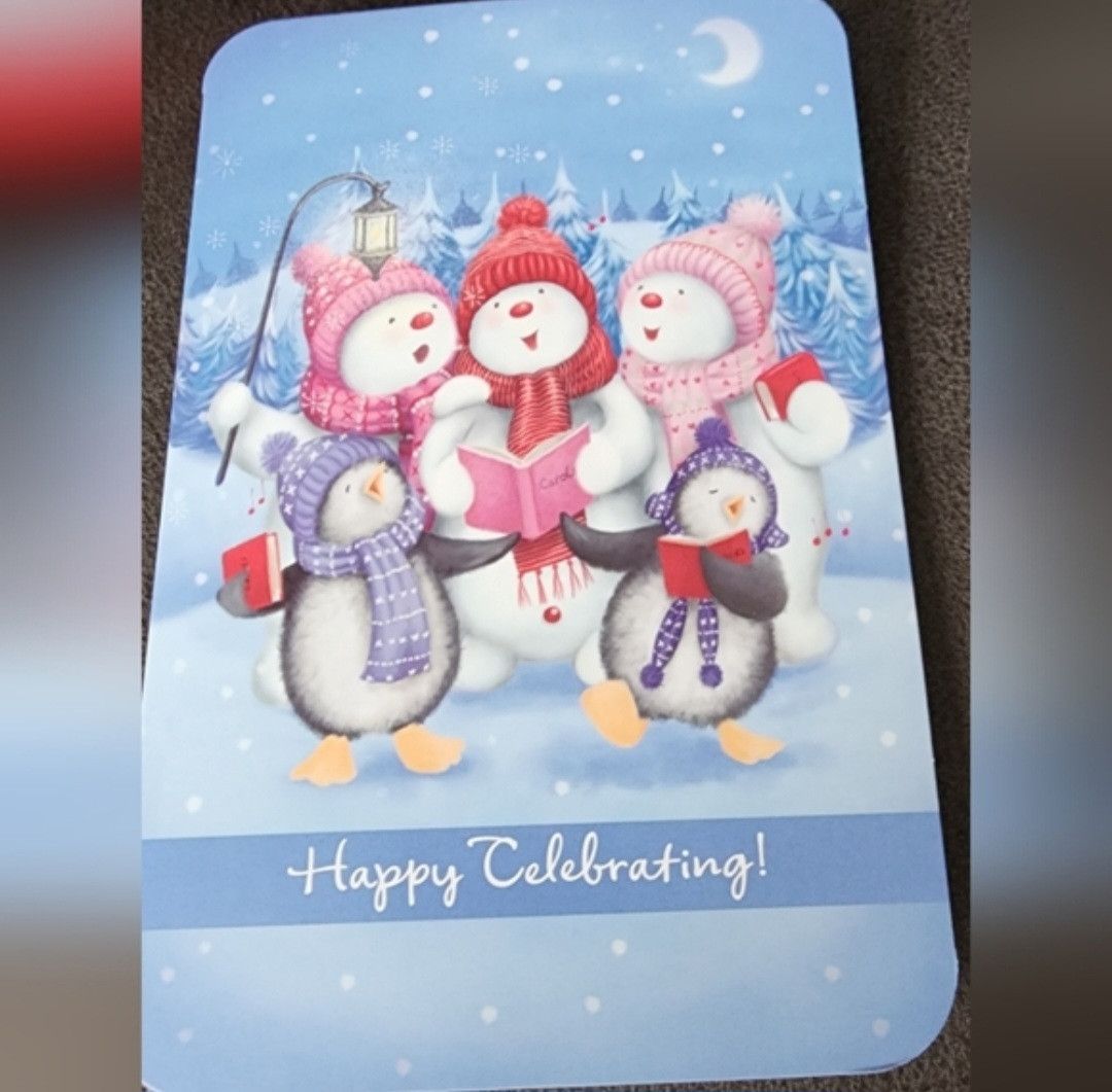 Other American Greetings Snowmen Penguins Holiday Cards 5 Count Size ONE SIZE - 2 Thumbnail