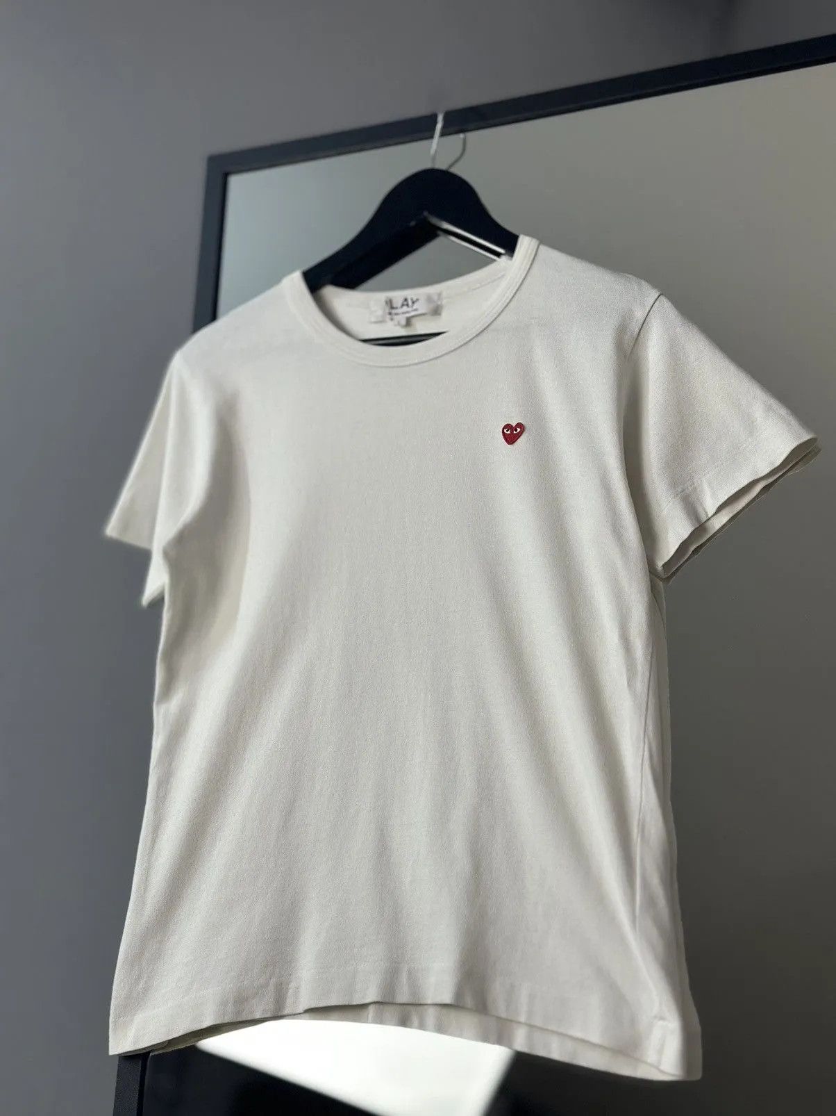 Other Comme des Garcons PLAY CDG Heart With Blue Eyes T-shirt Size L / US 10 / IT 46 - 4 Thumbnail