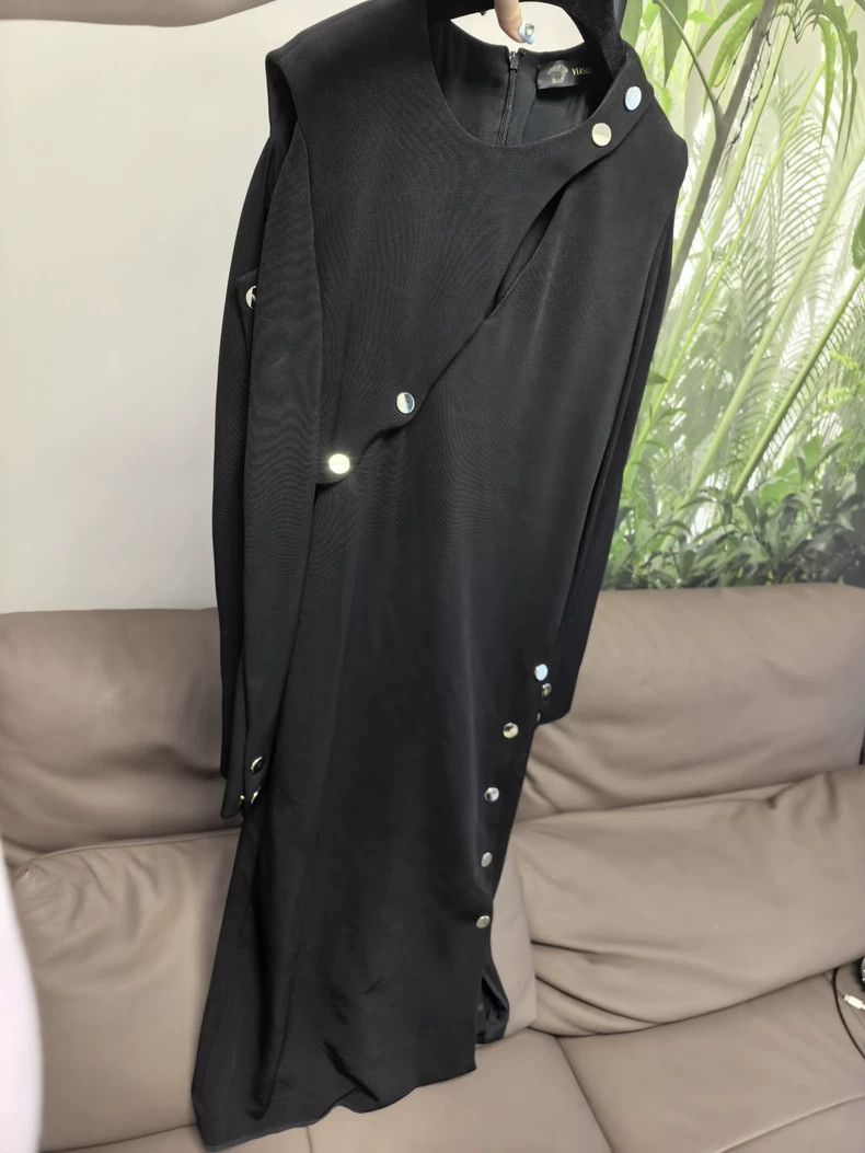 Versace Versace Black dress Size S / US 4 / IT 40 - 3 Thumbnail
