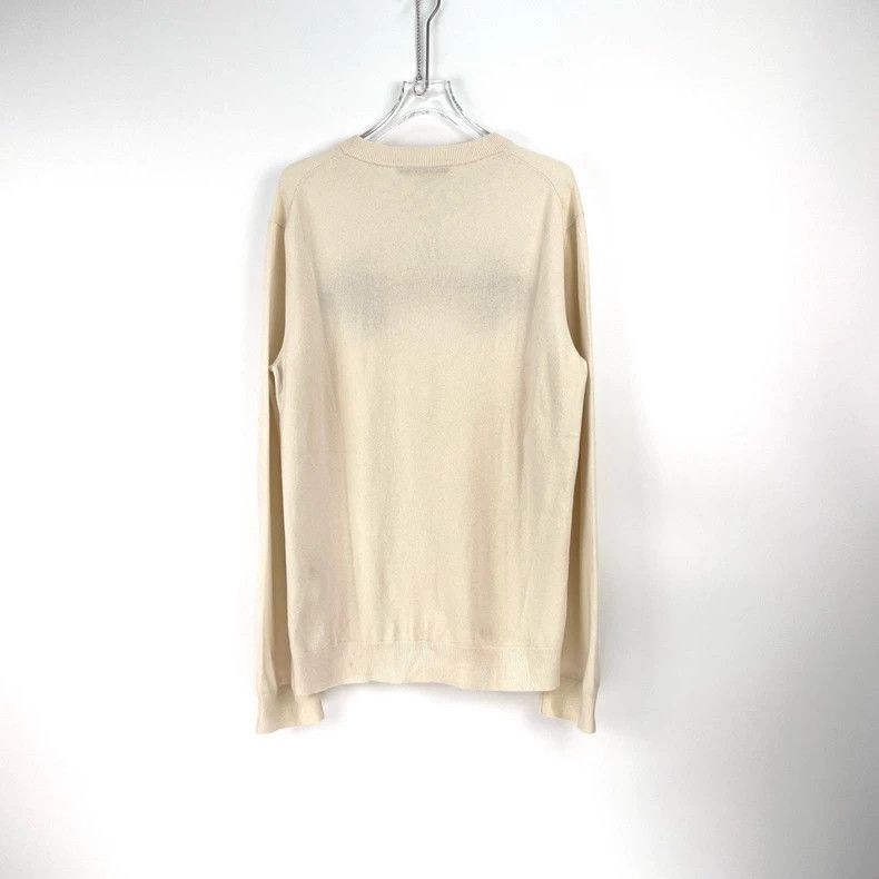 Louis Vuitton Louis Vuitton Beige cashmere sweater with two-headed dragon Size US XXL / EU 58 / 5 - 4 Thumbnail