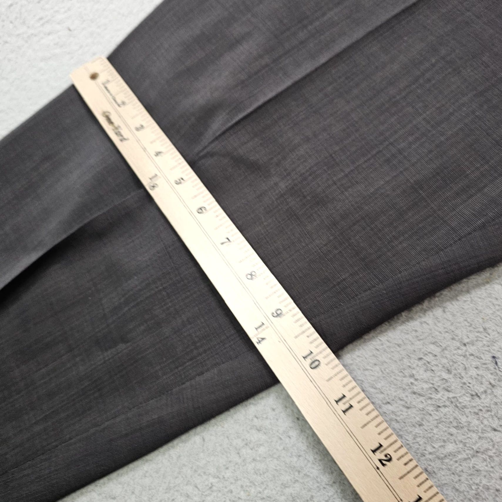 Canali Canali Dress Pants Mens 38x29 Brown Wool Flat Front Lined Pockets Business Formal Travel Size US 38 / EU 54 - 7 Thumbnail