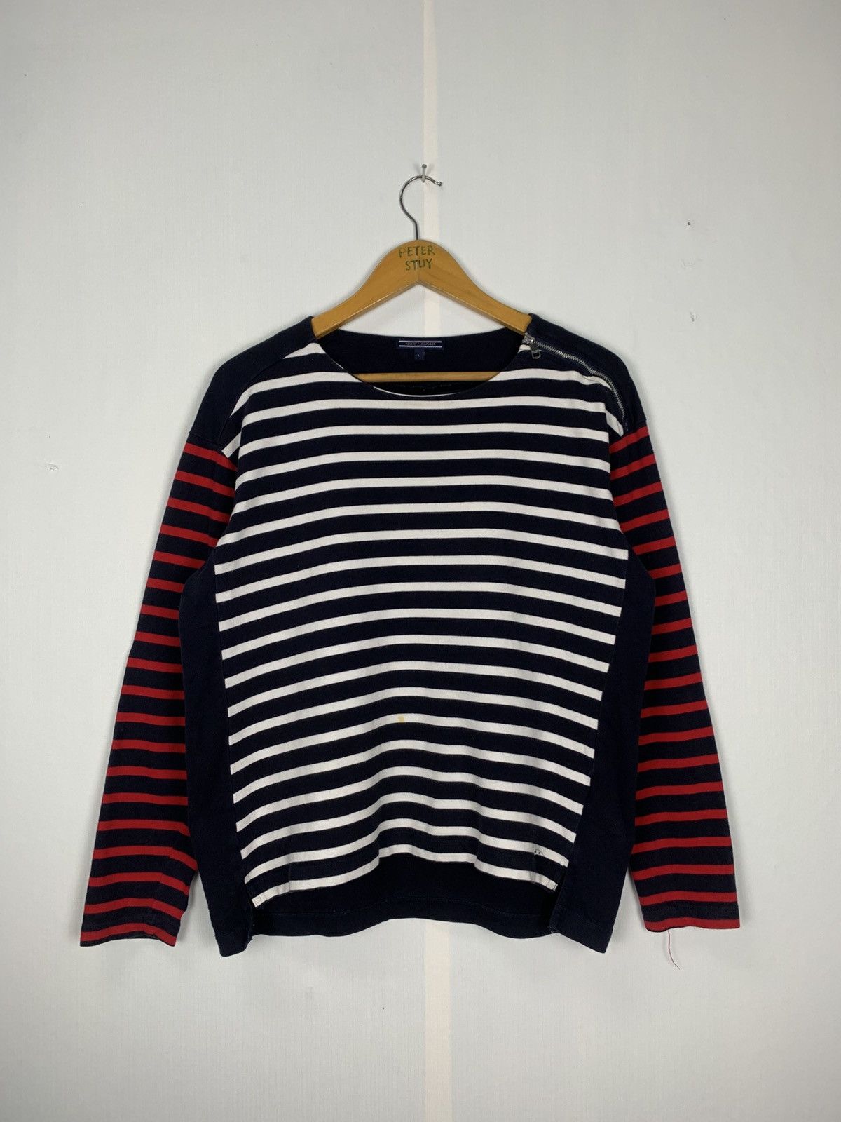 Tommy Hilfiger Tommy Hilfiger Stripe Shirt Size L / US 10 / IT 46 - 2 Thumbnail