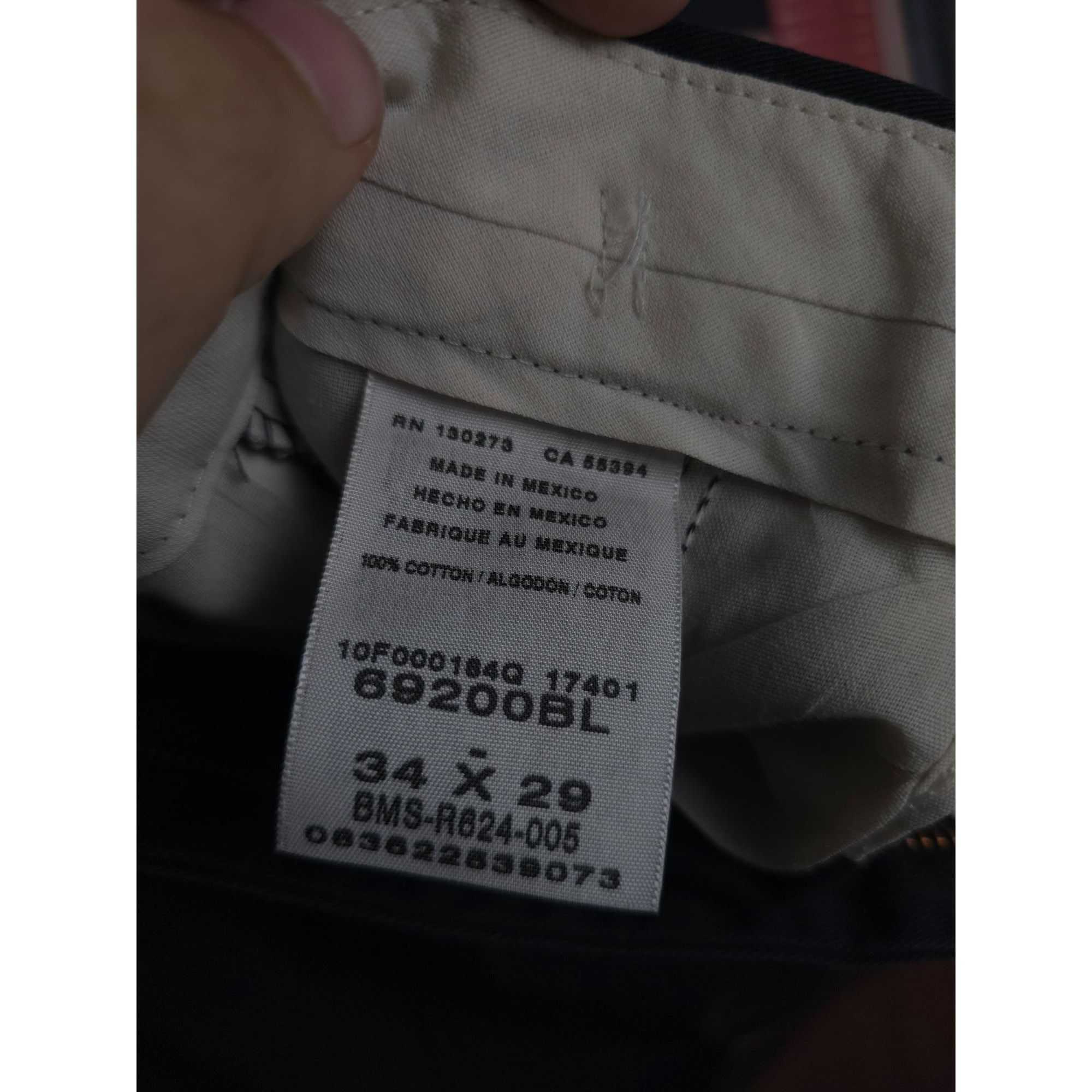 Wrangler Timber Creek By Wrangler Men's Black Pleated Chino expandabl Size US 34 / EU 50 - 3 Thumbnail