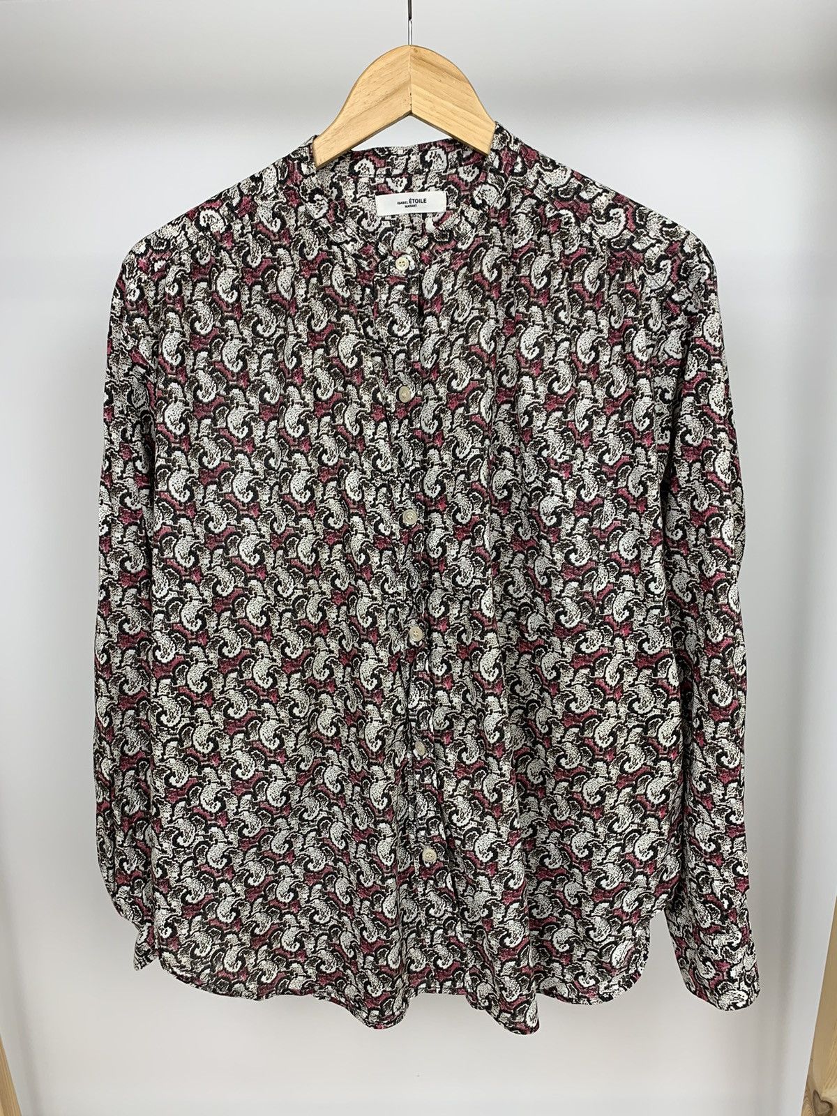 Designer × Isabel Marant Etoile × Vintage Vintage Isabel Marant Floral Printed Flowers Designer Shirt Size M / US 6-8 / IT 42-44 - 1 Thumbnail