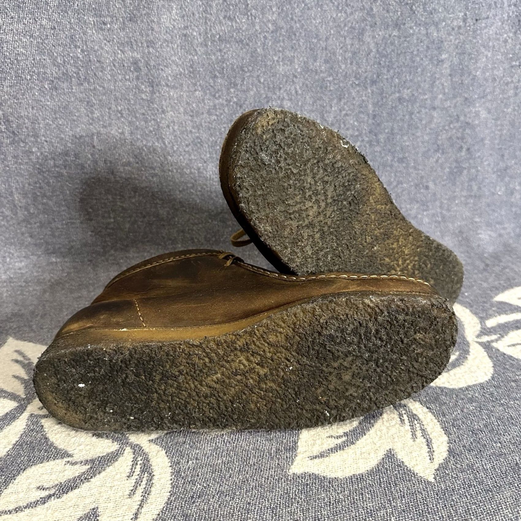 Clarks Clarks Wallabee Leather Sneakers Brown Size 11 M Men Cushioned Moccasin Casual Shoes Size US 10 / EU 43 - 6 Thumbnail