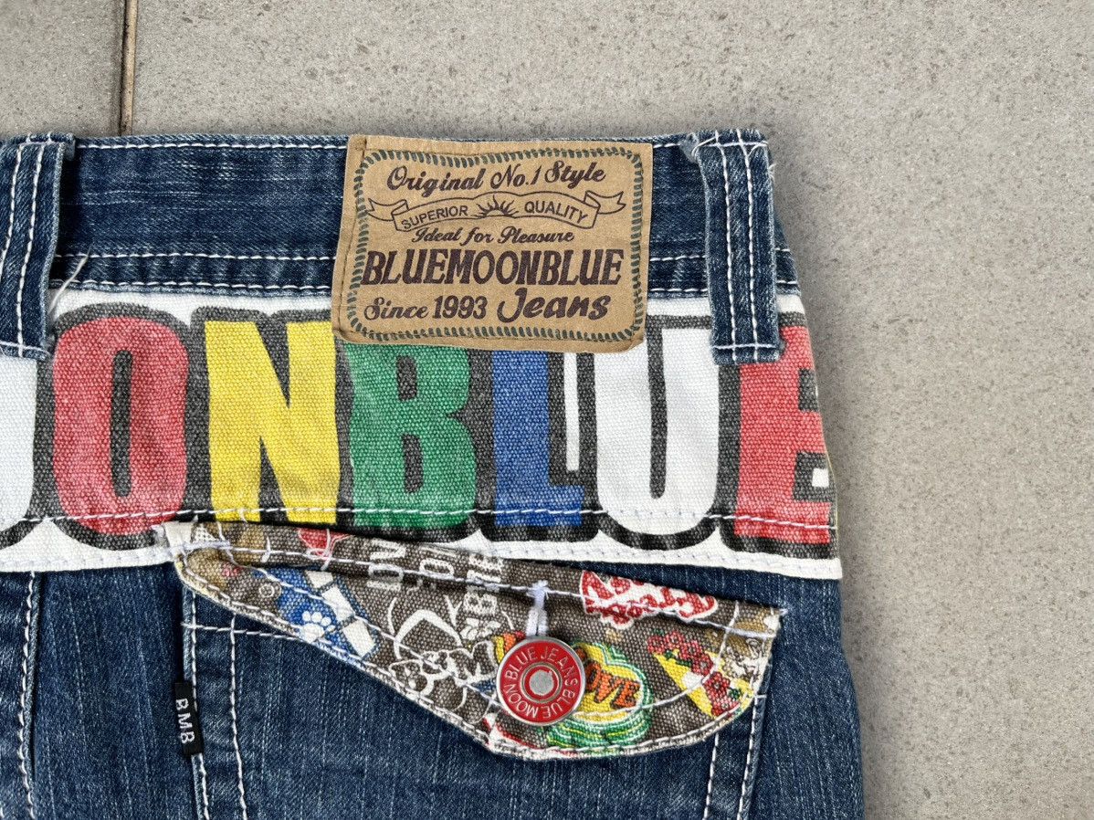 Blue Blue Japan Blue Moon Blue Iconic Japanese Brand Jeans Size US 30 / EU 46 - 13 Thumbnail