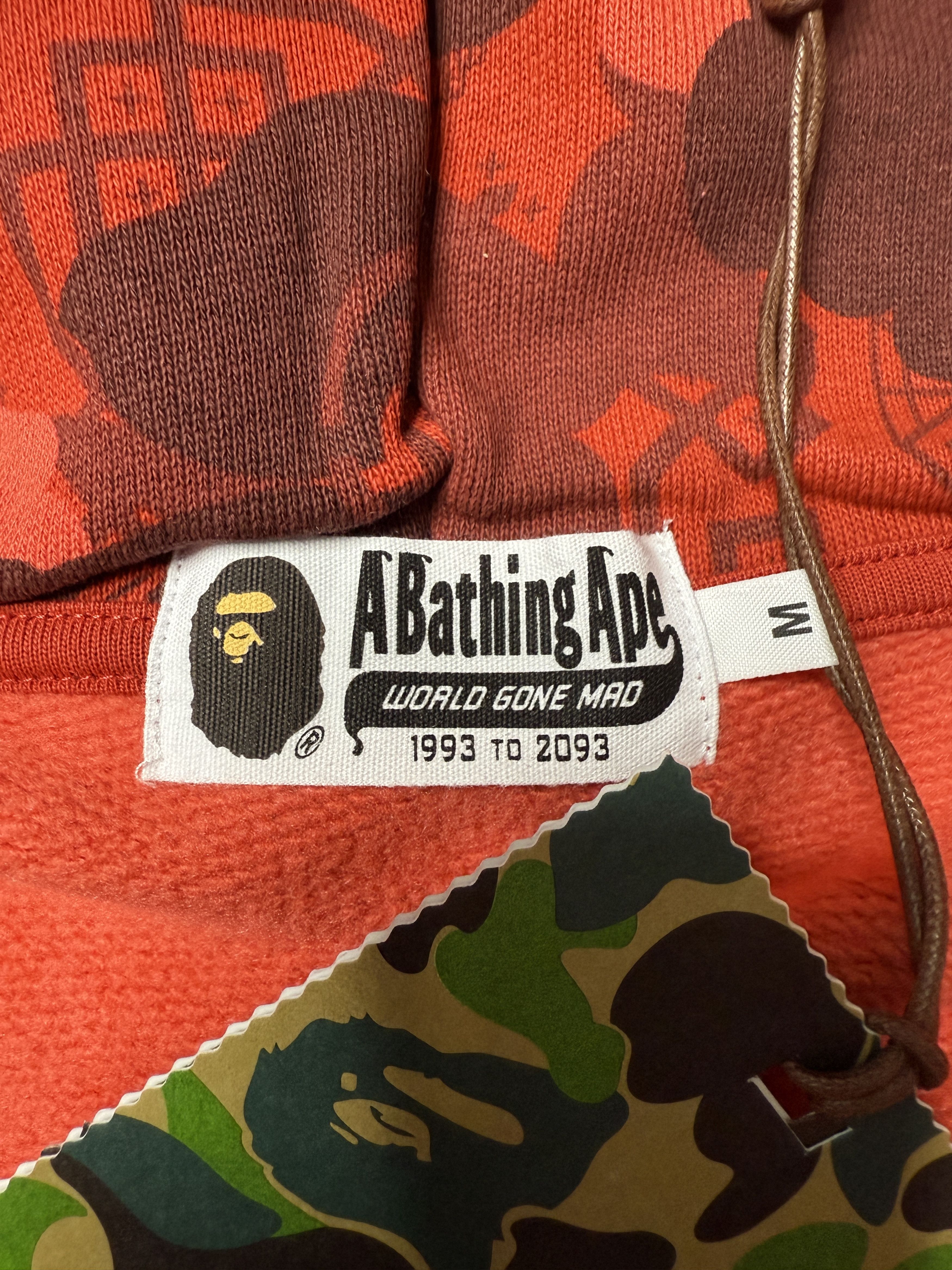 Bape BAPE X CLOT CAMO SHARK RELAXED FIT FULL ZIP HOODIE Size US M / EU 48-50 / 2 - 13 Thumbnail