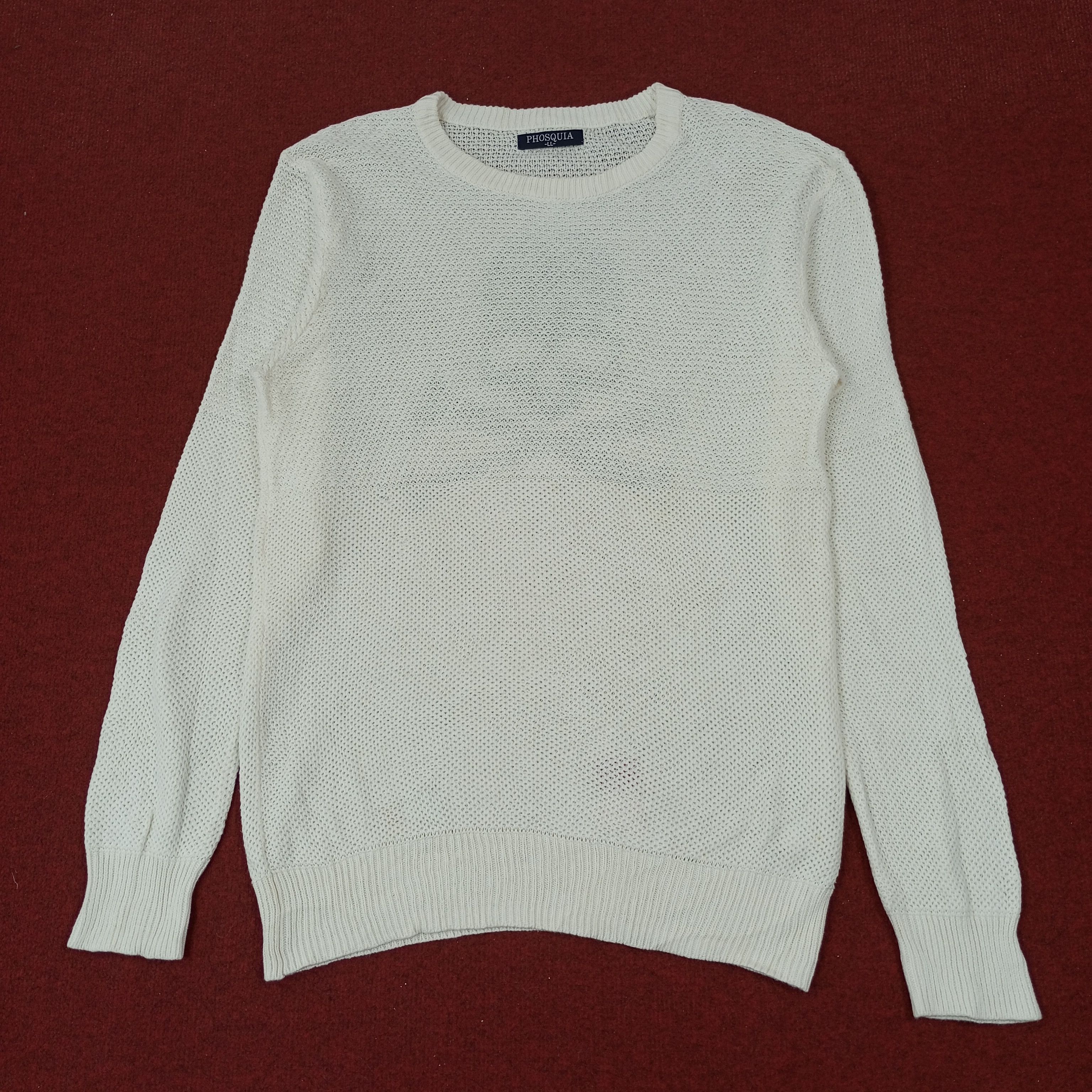 Japanese Brand × Vintage Streetwear Style Custom Skulls Art Knitwear c229n5 Size US S / EU 44-46 / 1 - 3 Thumbnail