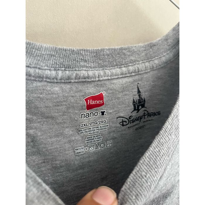 Red Walt Disney World Mickey Mouse Drip 2XL Cotton T Shirt RN 15763