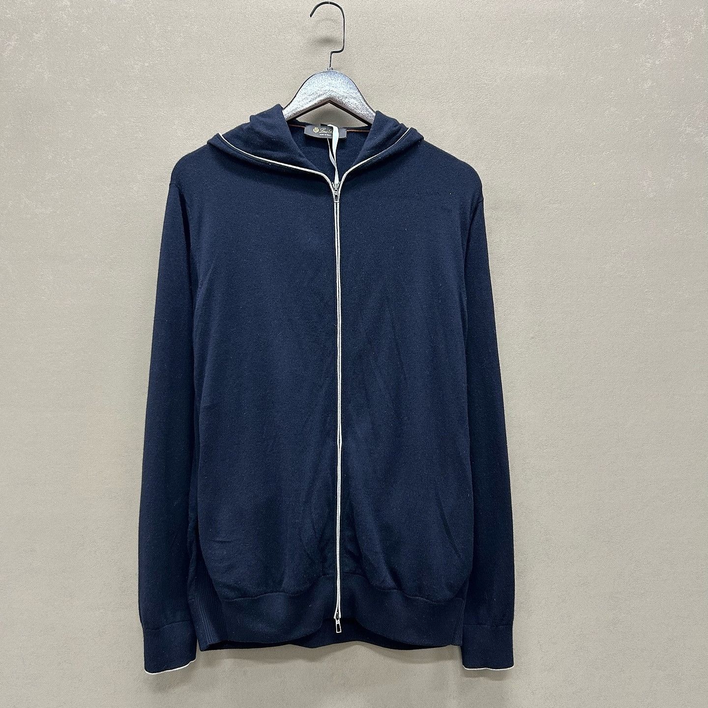Loro Piana Loro Piana Cashmere Cotton Zip Hoodie Size L Size US L / EU 52-54 / 3 - 1 Thumbnail