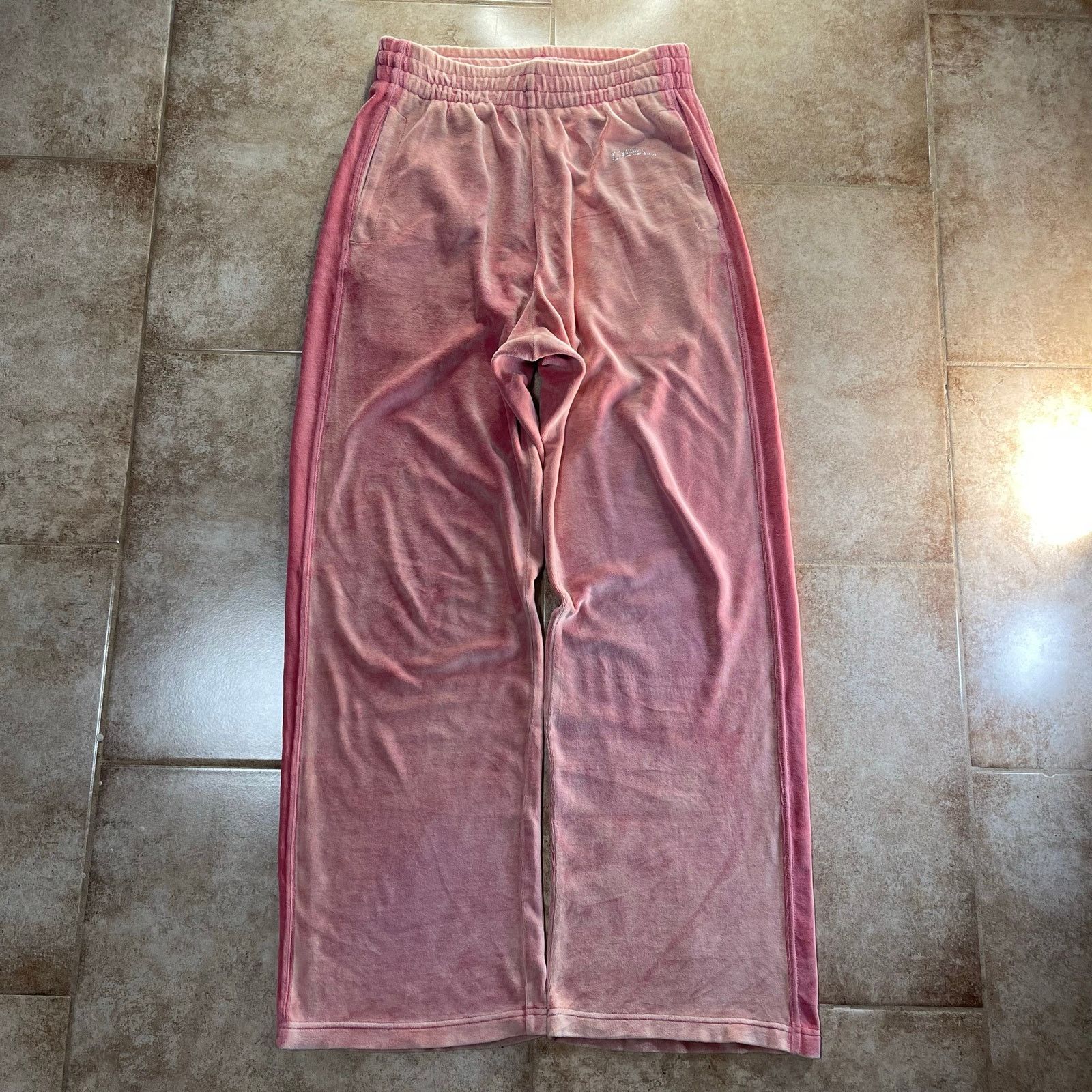 Diesel Diesel Velvet Trousers Pink Size 30" / US 8 / IT 44 - 4 Thumbnail