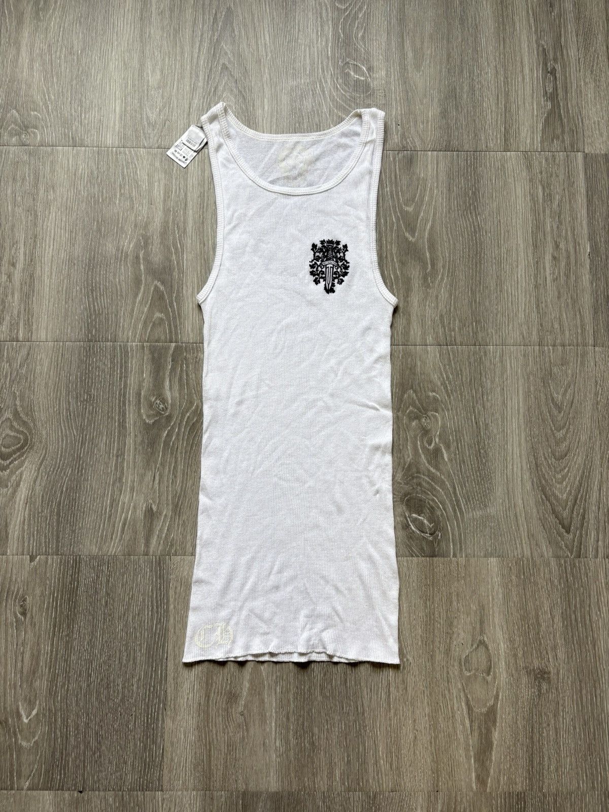 Chrome Hearts Chrome Hearts White Vine Dagger Tank Top Size US M / EU 48-50 / 2 - 2 Thumbnail