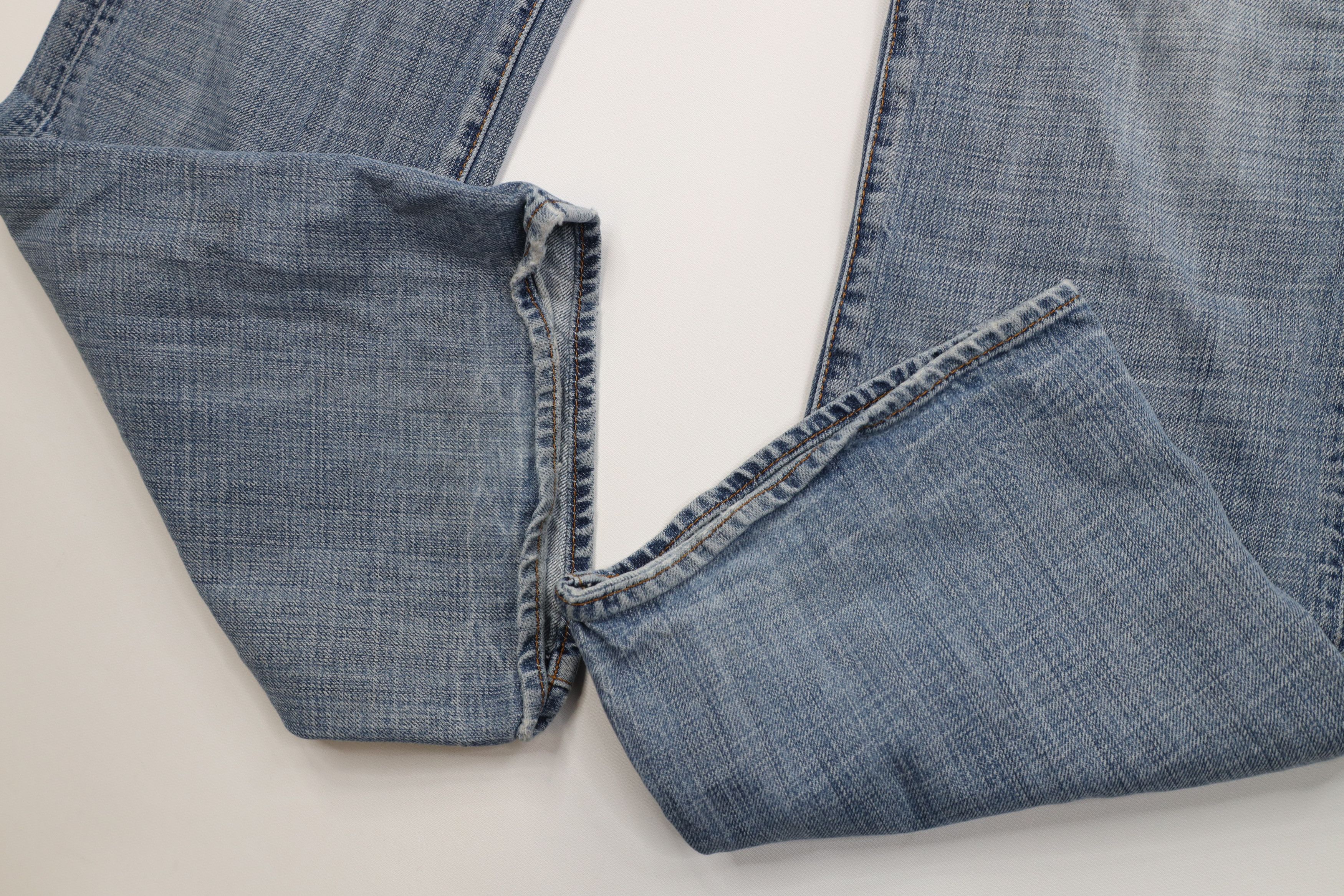 Guess Vintage Y2K Guess Wide Leg Bootcut Denim Jeans Blue Cotton Size US 32 / EU 48 - 8 Thumbnail