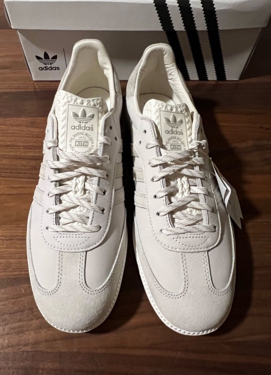 Adidas × Kith Kith Classics adidas Originals Samba Cloud White Size 6.5 Size US 6.5 / EU 39-40 - 4 Thumbnail