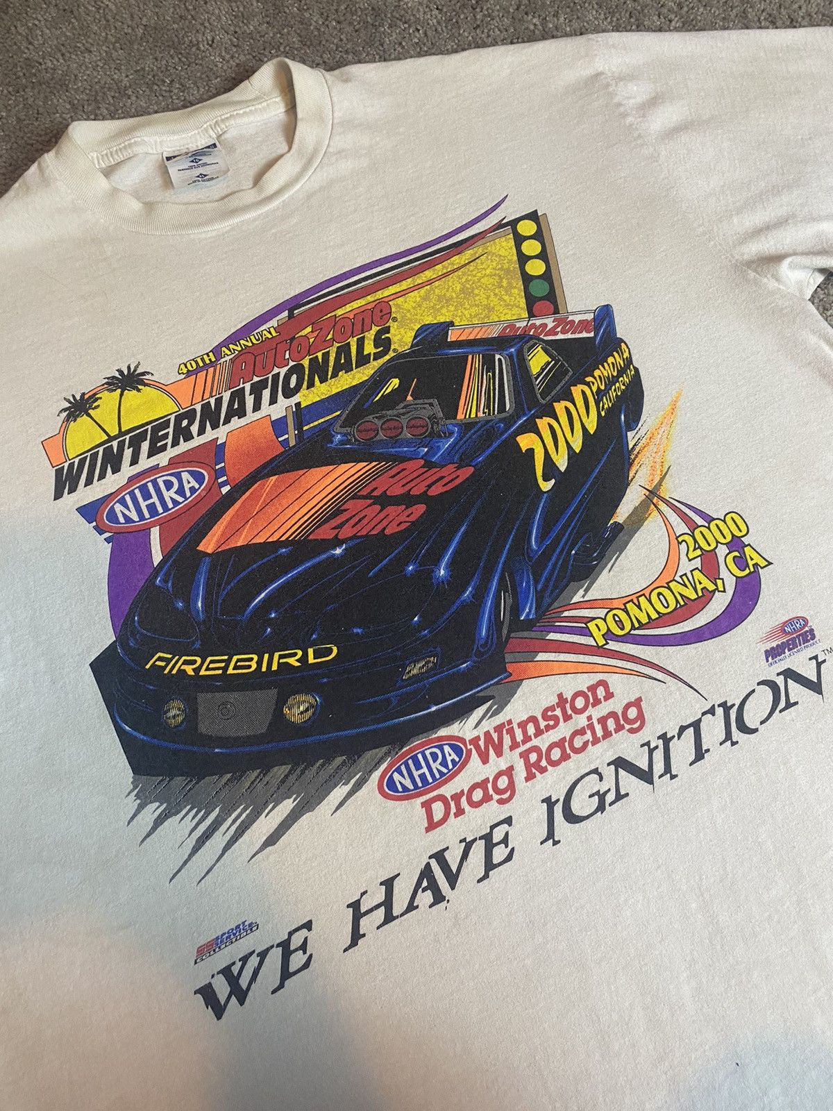 NASCAR × Vintage Vintage Racing Tee Size US XL / EU 56 / 4 - 3 Thumbnail