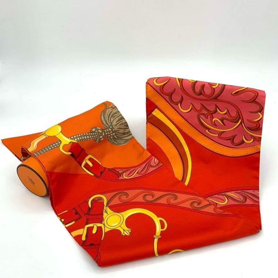 Hermes Hermès Maxi Twilly Twill Silk Scarf Festival Des Amazones 22 Size ONE SIZE - 1 Thumbnail