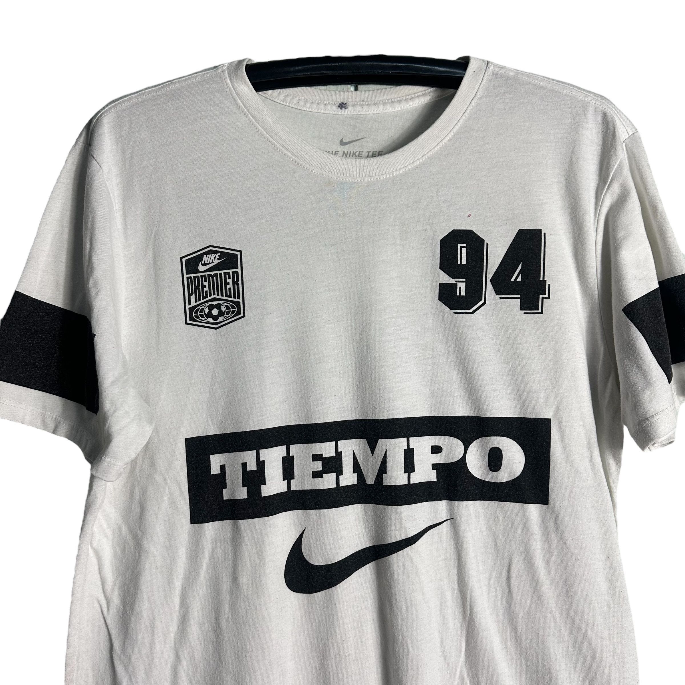 Nike 🔥RARE🔥Nike Soccer Tiempo 94 S/S T-shirt Size US L / EU 52-54 / 3 - 2 Thumbnail