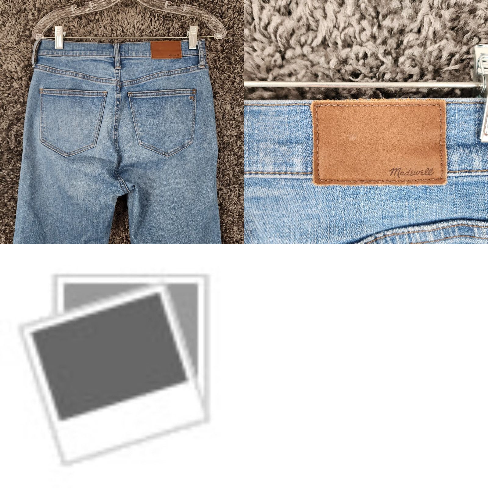 Madewell Madewell Womens 10" High Riser Skinny Skinny Blue Jeans Size 27 Size 27" / US 4 / IT 40 - 7 Thumbnail