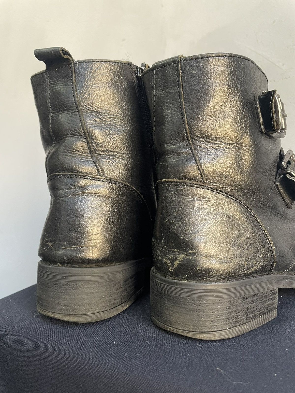 If Six Was Nine Rare If six was nine style leather gothic boots guidi vibe Size US 7.5 / EU 40-41 - 8 Thumbnail
