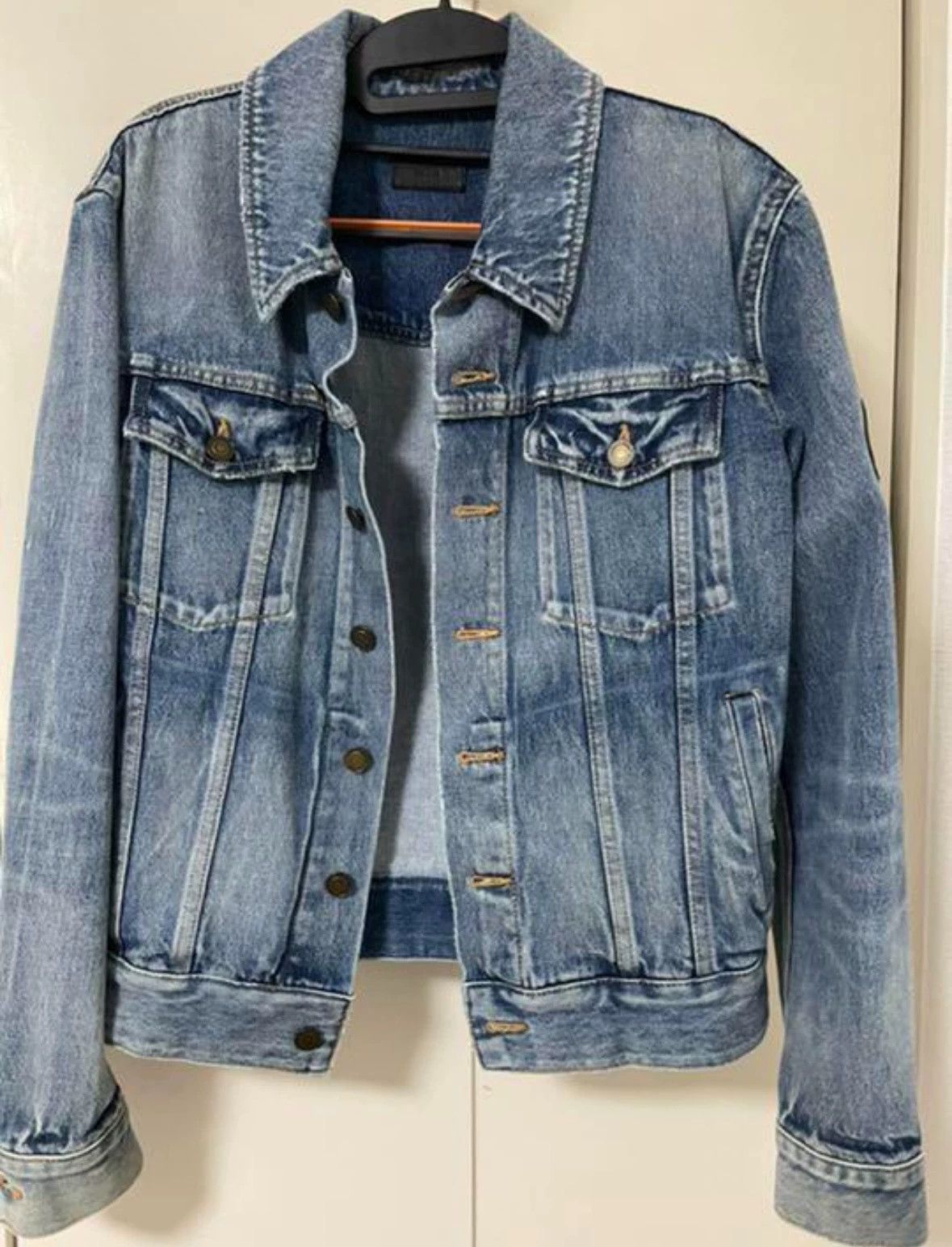 Saint Laurent Paris SAINT LAURENT denim jacket - -DMC Size US S / EU 44-46 / 1 - 1 Thumbnail