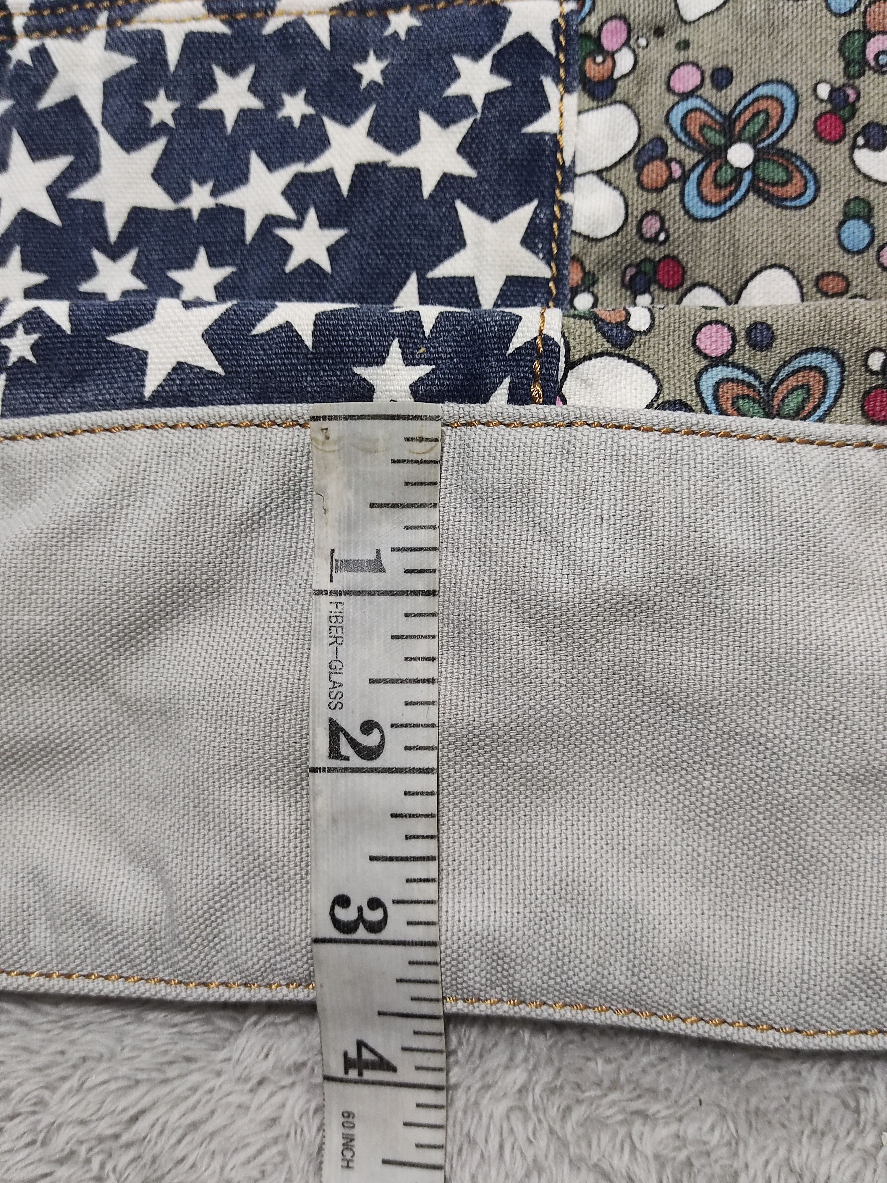 Hysteric Glamour VTG Hysteric Glamour Y2K Mixed Patchwork Denim Tote Bag Size ONE SIZE - 16 Thumbnail