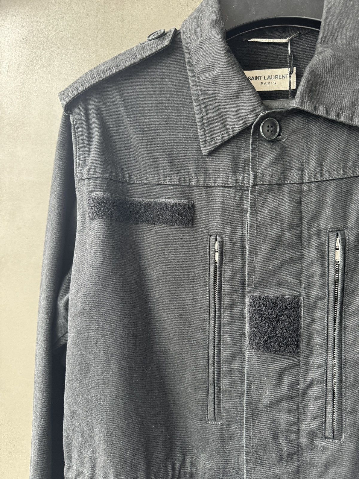 Saint Laurent Paris Saint Laurent Paris Vintage style Military Men M65 Jacket 42 Size US XS / EU 42 / 0 - 11 Thumbnail