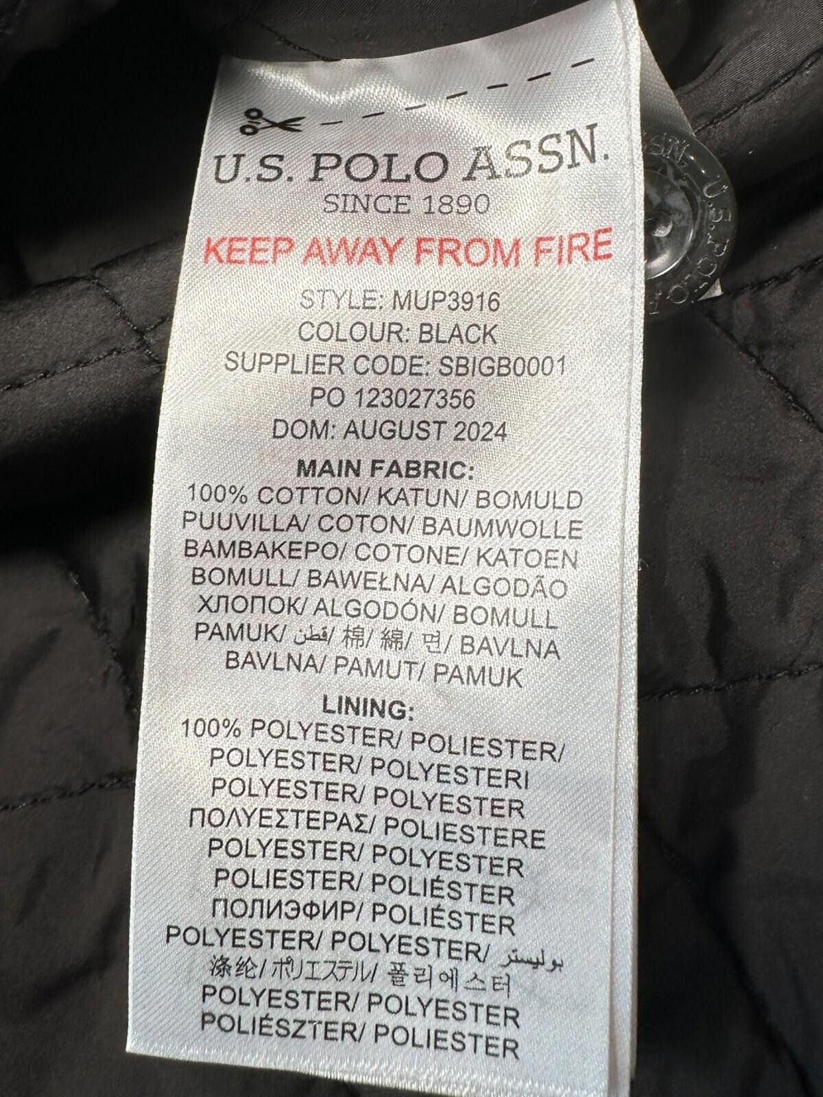 U.S. Polo Assn. U.S. Polo Assn. Jacket Men's UK Size M Black Pockets Size US M / EU 48-50 / 2 - 12 Thumbnail
