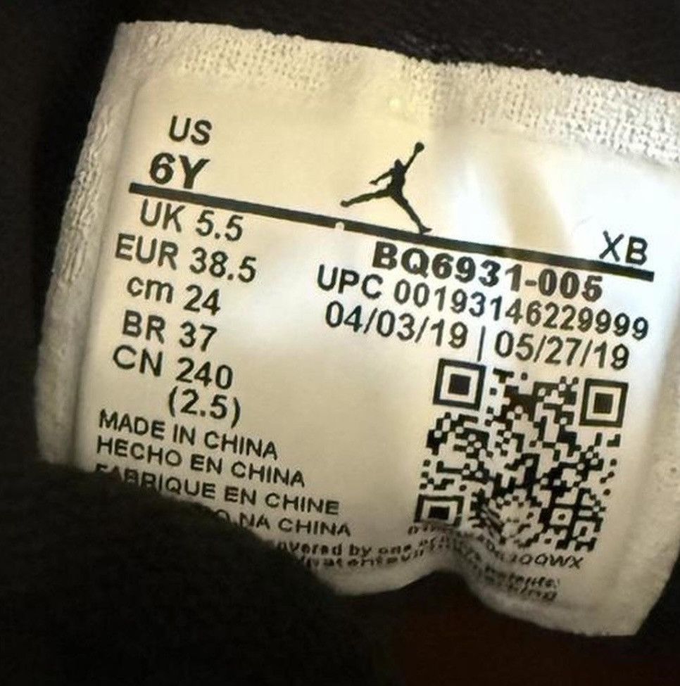 Nike Air Jordan 1 Mid Se Gs 'rivals' Size US 6 / IT 36 - 4 Thumbnail