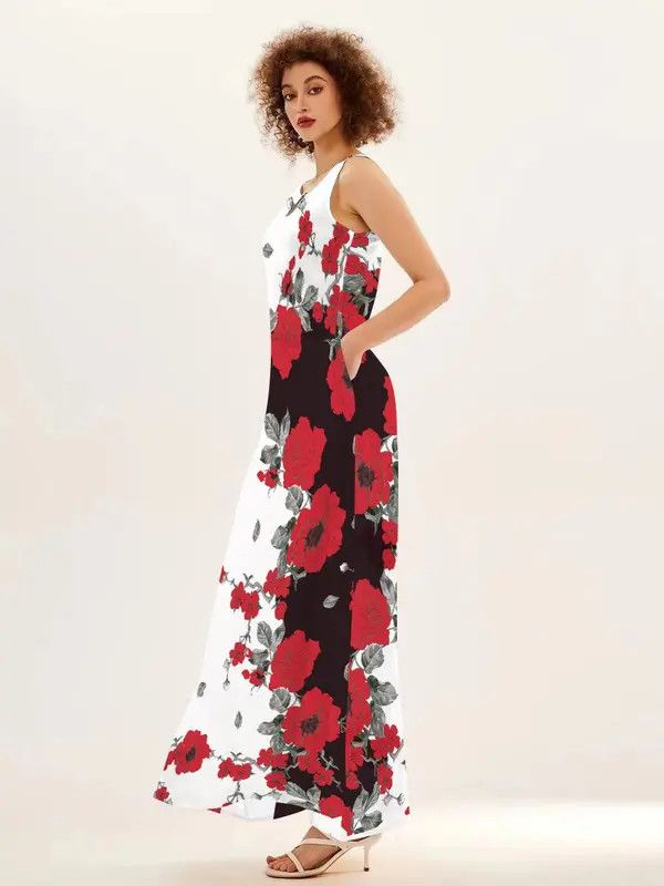 VIBE Vintage Flower Print New Casual Size ONE SIZE - 1 Thumbnail