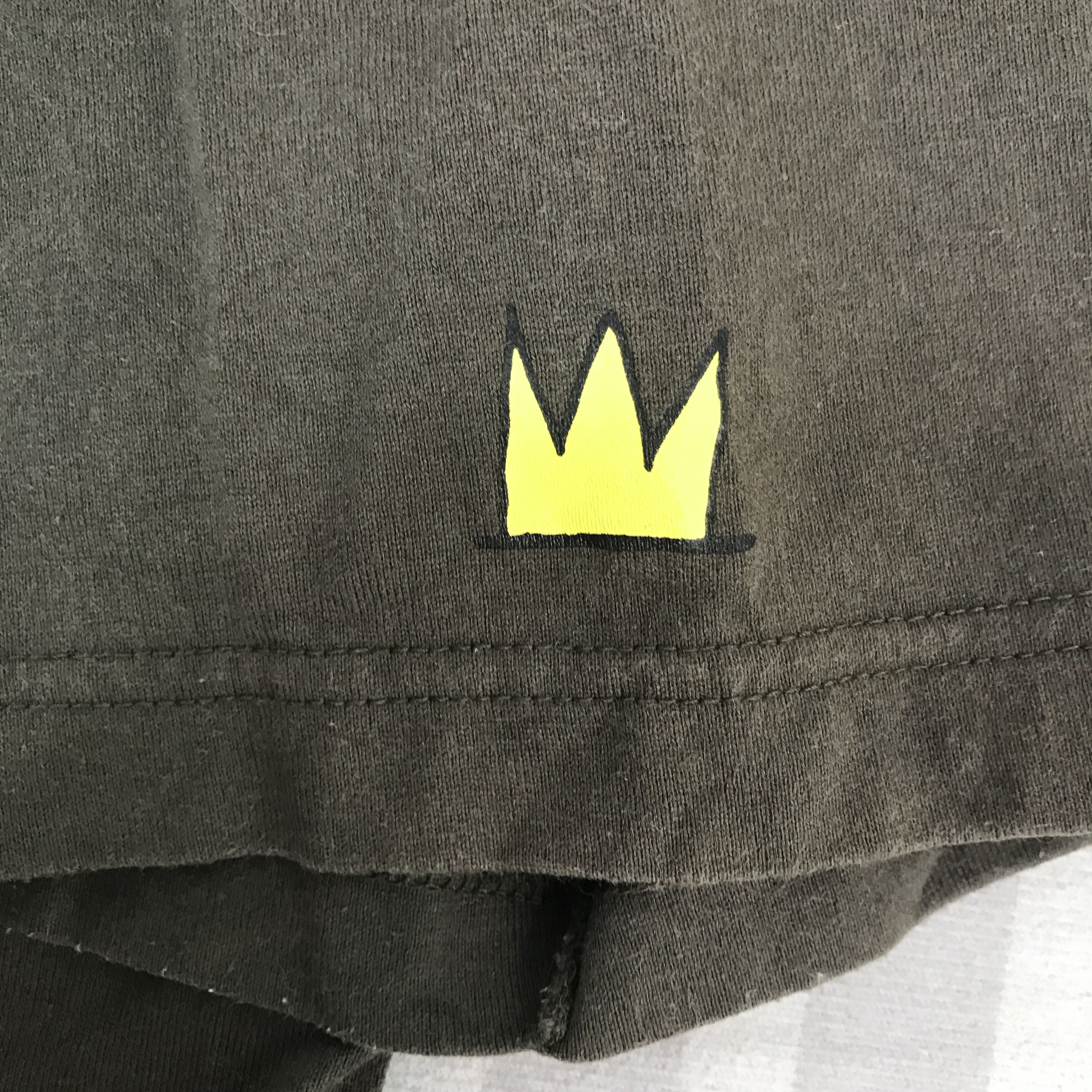 Jean-Michel Basquiat Vintage Jean-Michel Basquiat cropped style T-Shirt Size US XL / EU 56 / 4 - 9 Thumbnail