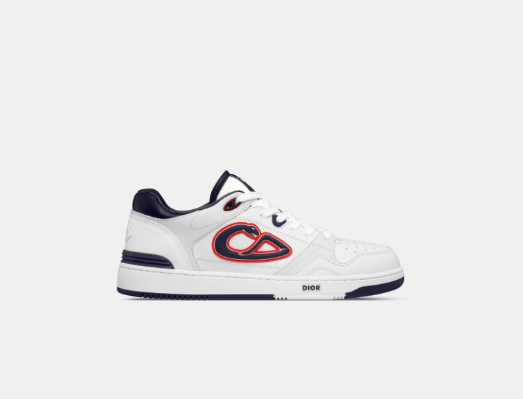 Dior × Kaws o1w1db10426 3SN318 Low-Top Sneakers in White/Navy Blue Size US 9 / EU 42 - 1 Thumbnail